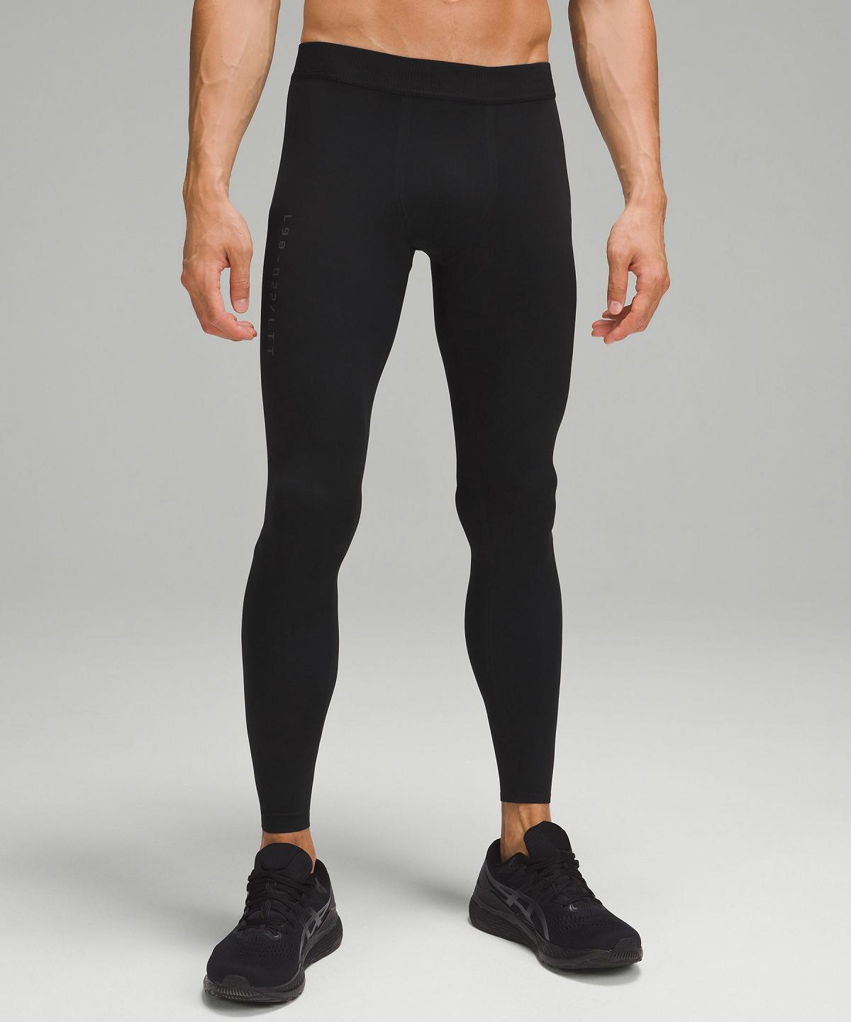 Black Men Lululemon License to Train Tight 27" Pants | AU_LuLu14747