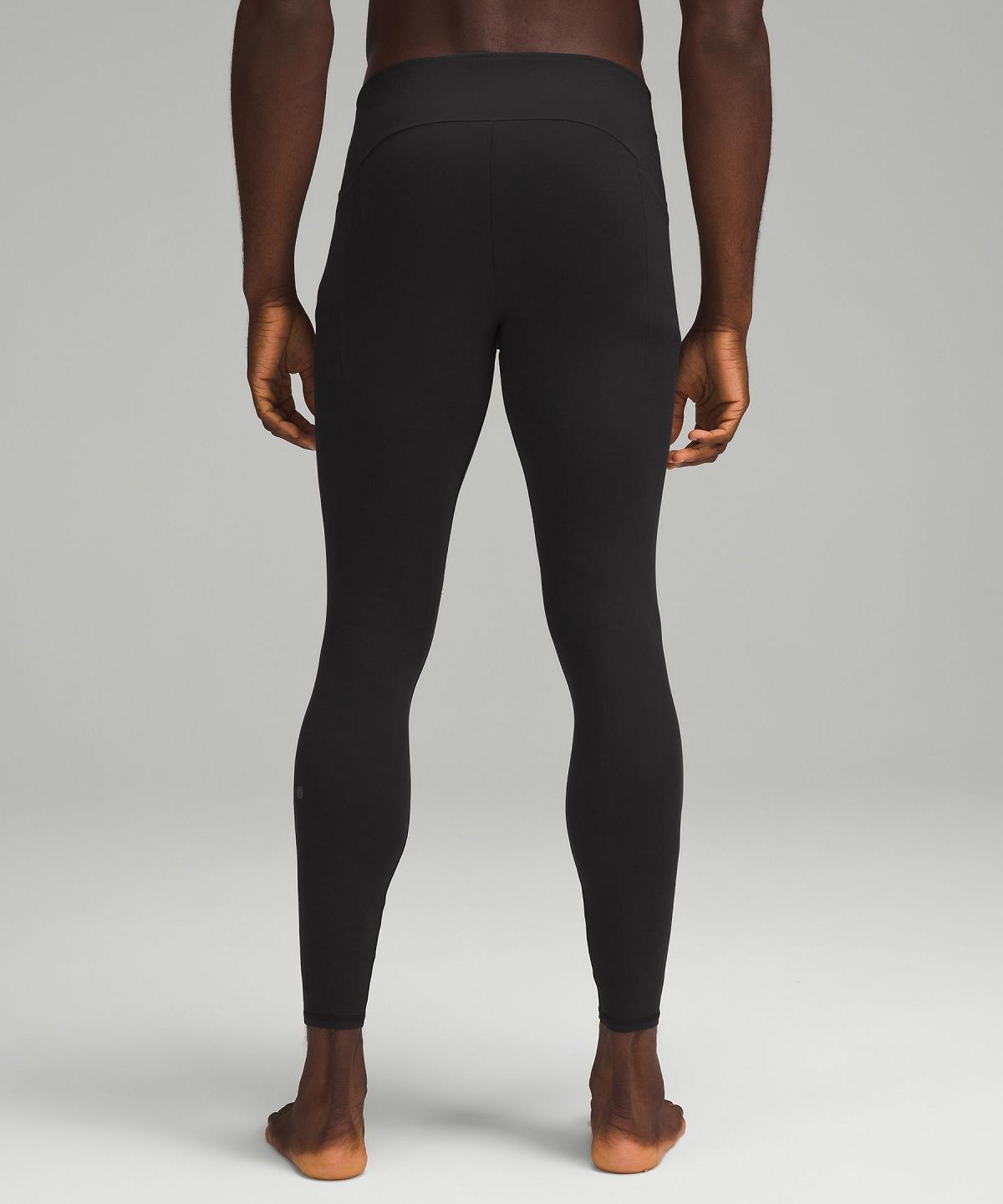 Black Men Lululemon Nulu Yoga Tight 27" Pants | AU_LuLu13692