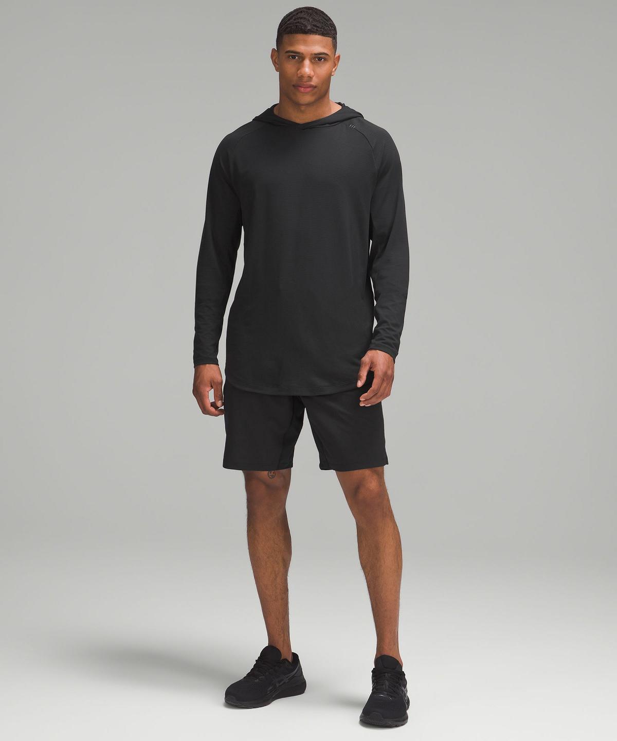 Black Men Lululemon T.H.E. Linerless 9" Shorts | AU_LuLu59735