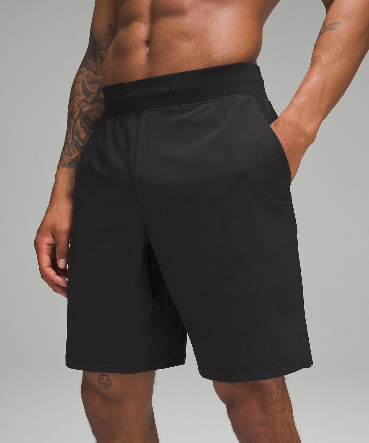 Black Men Lululemon T.H.E. Linerless 9" Shorts | AU_LuLu59735