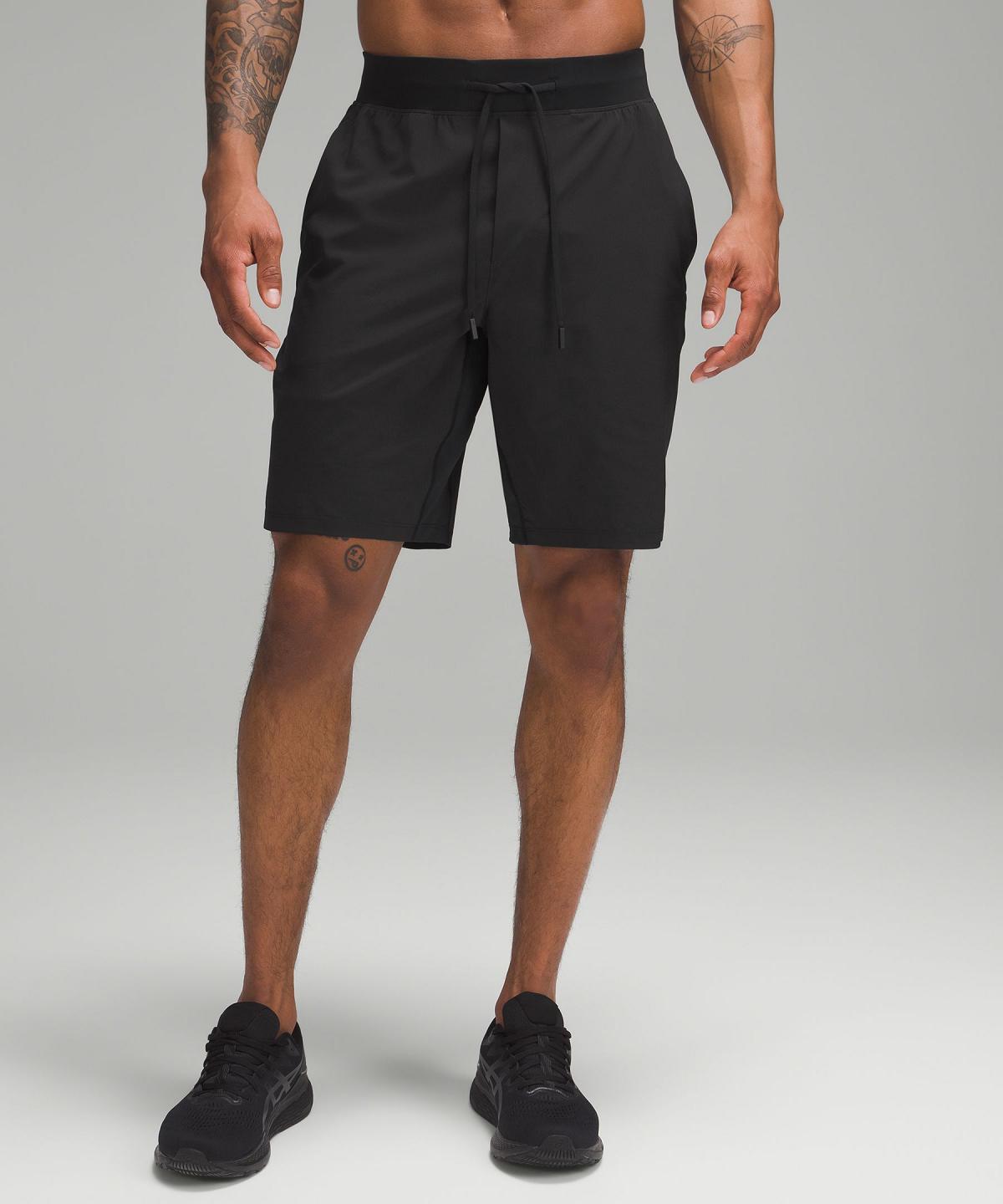 Black Men Lululemon T.H.E. Linerless 9" Shorts | AU_LuLu59735