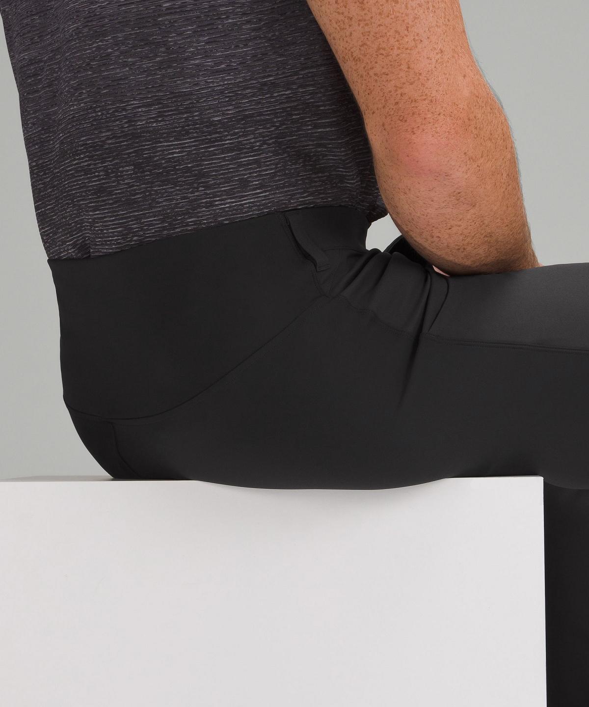 Black Men Lululemon Team Canada Men's Seated-Fit High-Rise Carpenter Pants | AU_LuLu10436