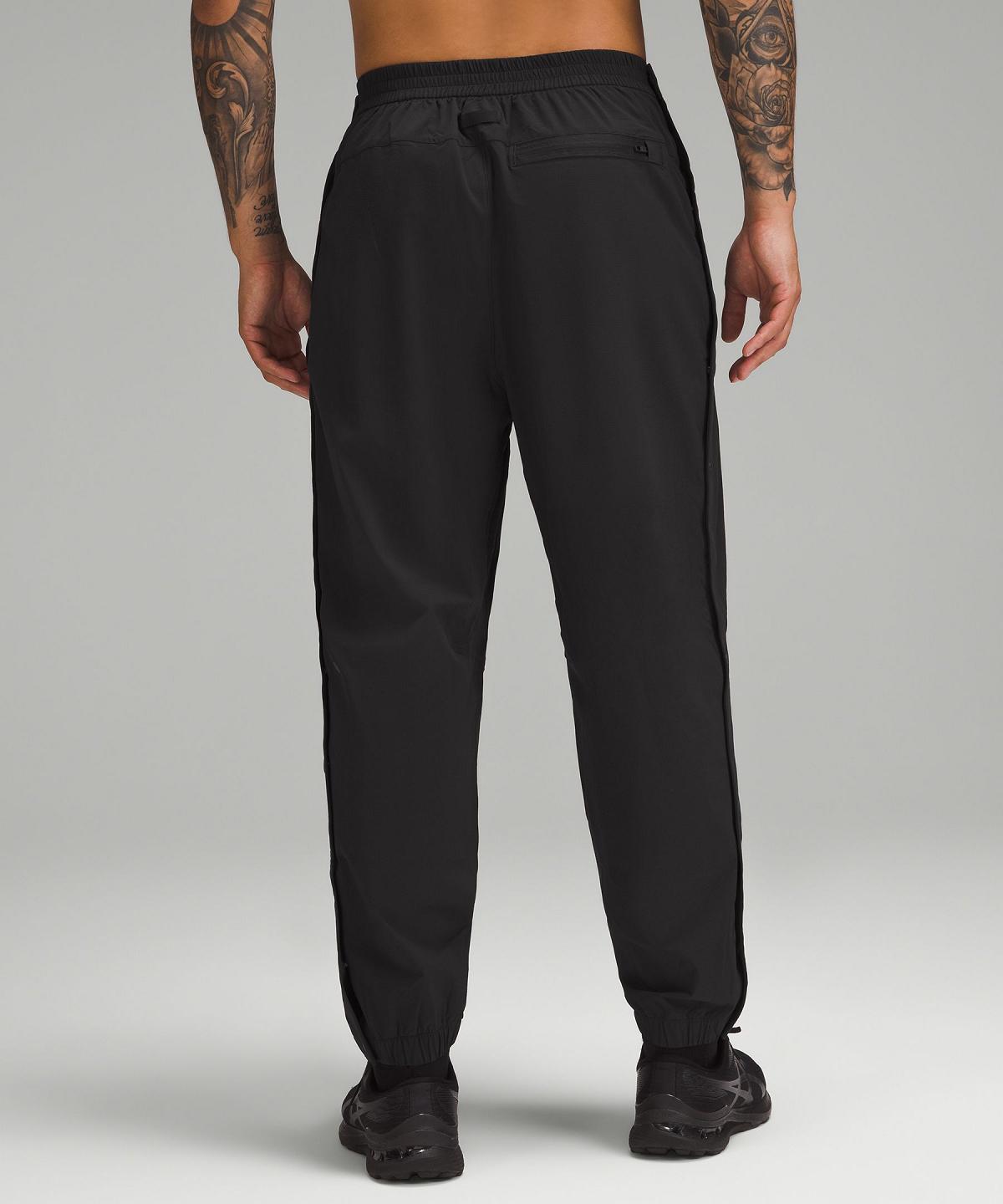 Black Men Lululemon Tear-Away Track Pants | AU_LuLu78675