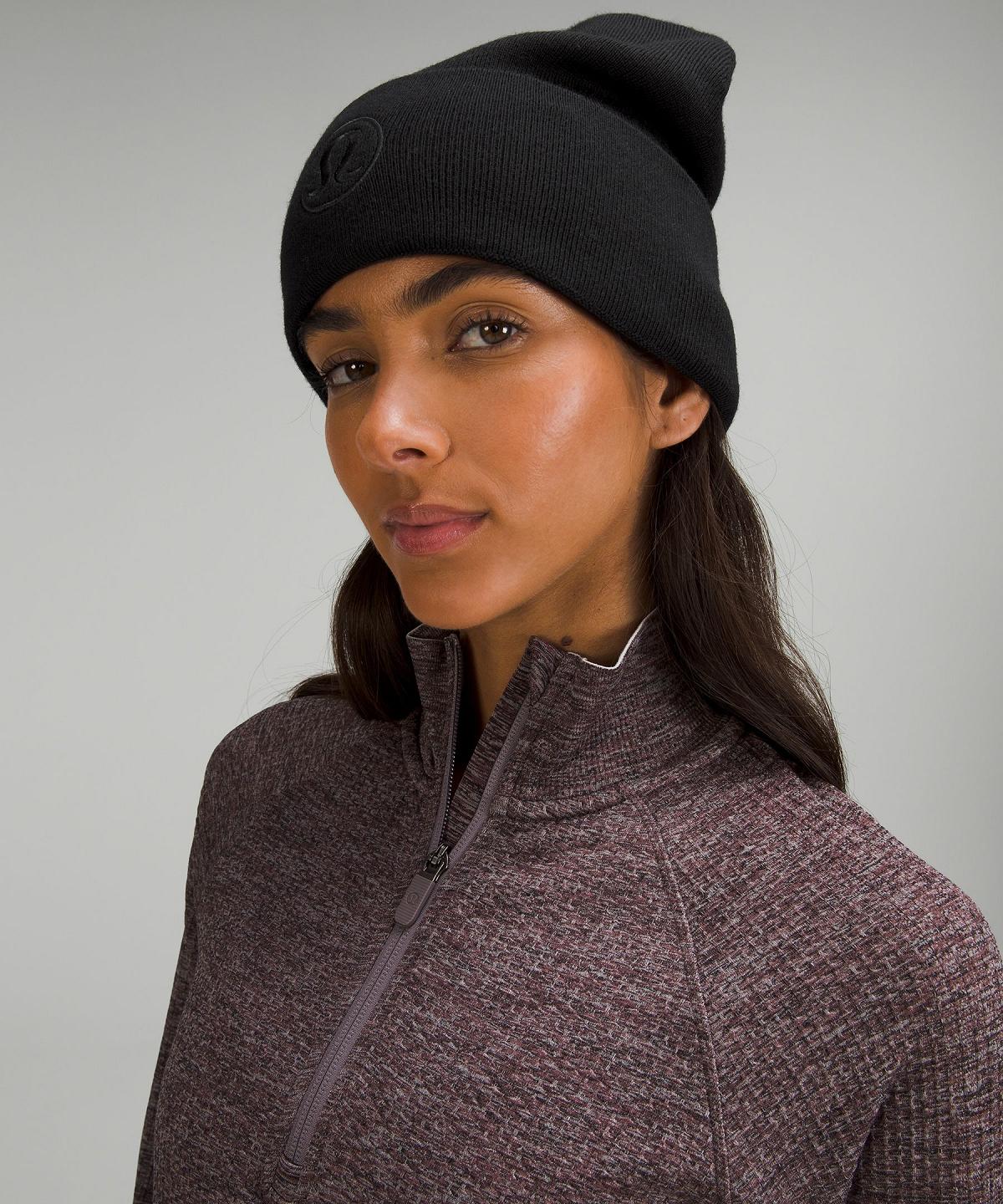 Black Men Lululemon Warm Revelation Hats | AU_LuLu62825