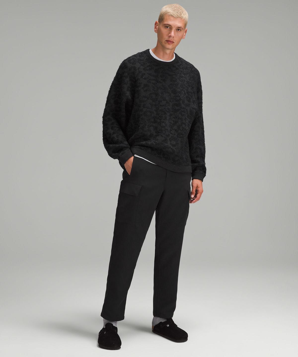 Black Men Lululemon Wool-Blend Jacquard Sweaters | AU_LuLu23095