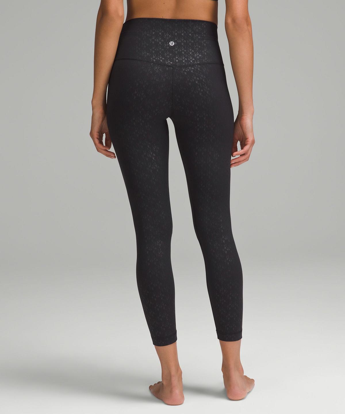 Black Women Lululemon Align™ High-Rise25" Pants | AU_LuLu36900