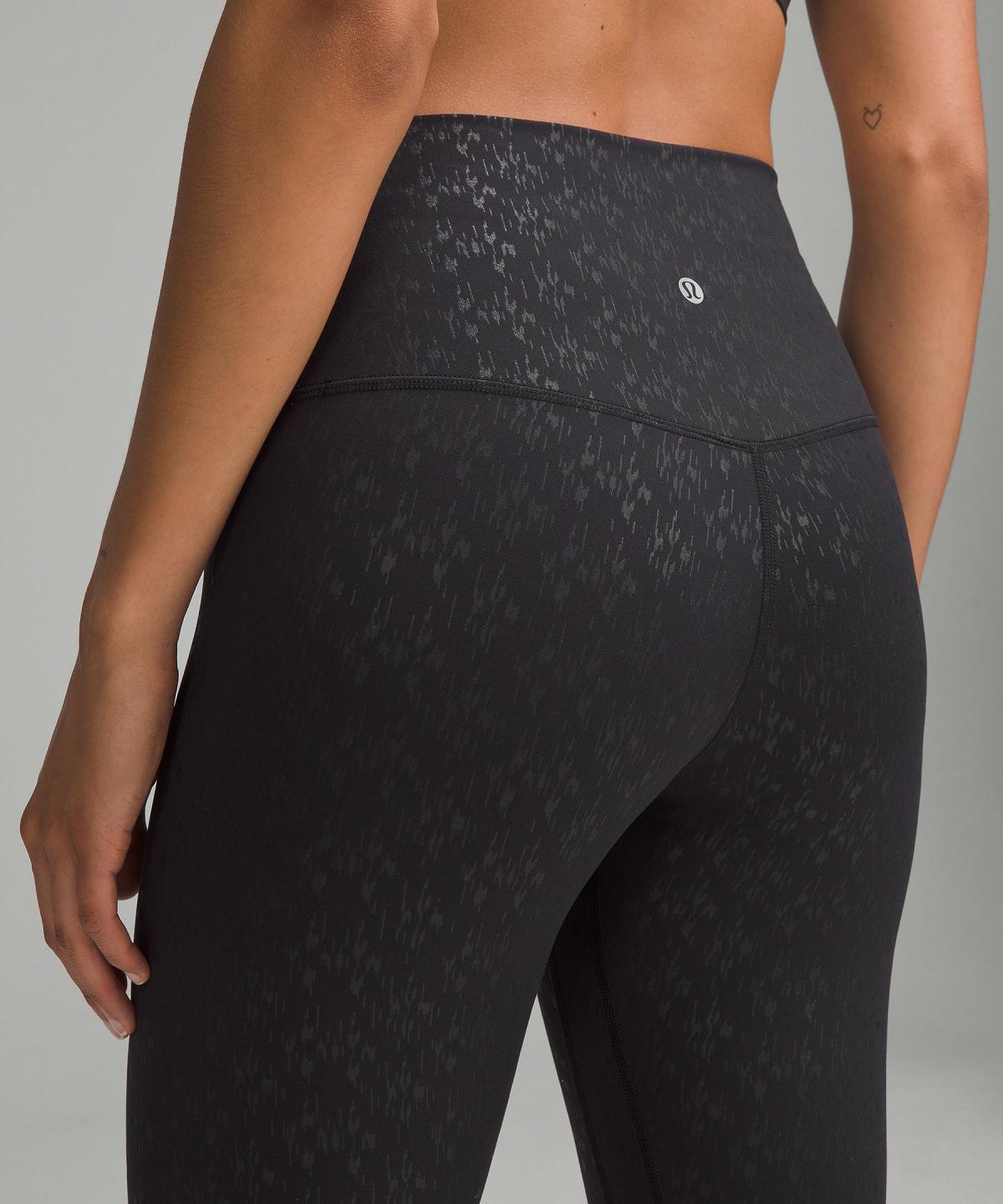 Black Women Lululemon Align™ High-Rise25" Pants | AU_LuLu36900