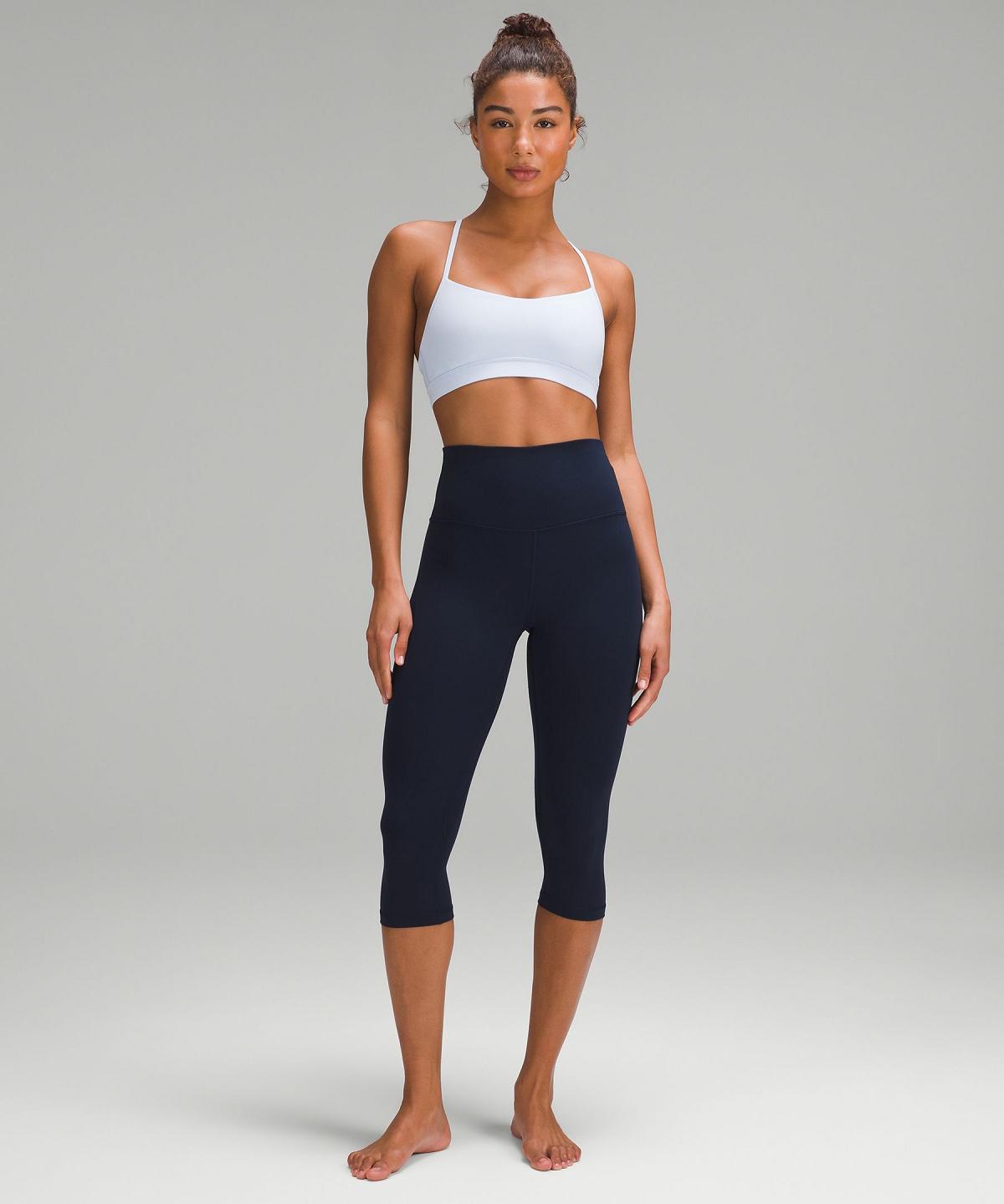 Black Women Lululemon Align™ High-Rise Crop 17" Leggings | AU_LuLu31892