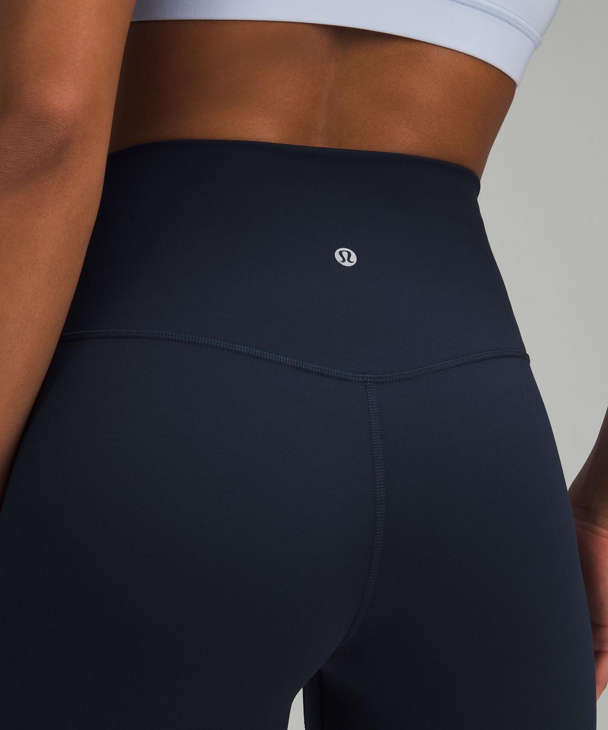 Black Women Lululemon Align™ High-Rise Crop 17" Leggings | AU_LuLu31892