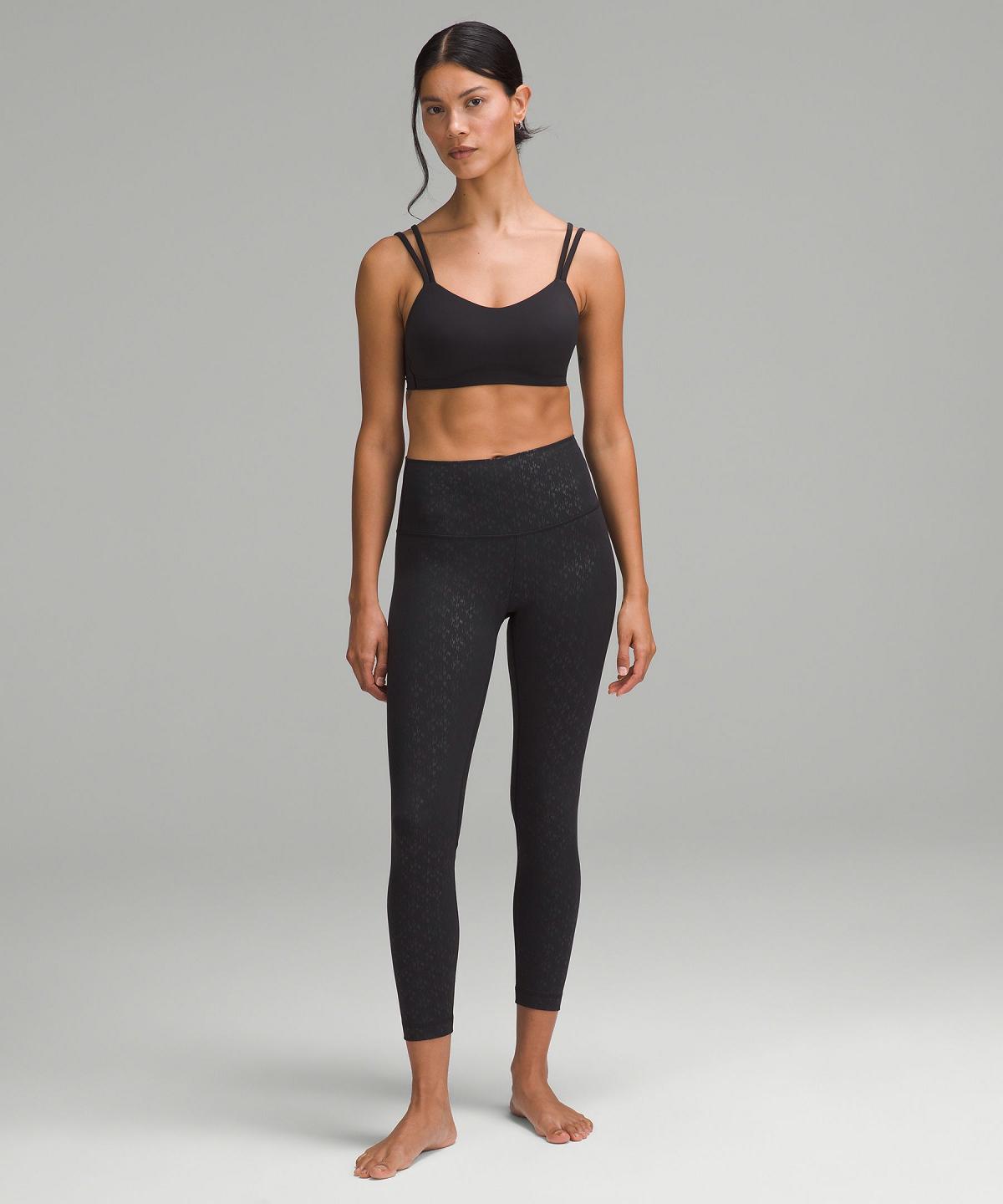 Black Women Lululemon Align™ High-Rise Pant 25" Leggings | AU_LuLu39644