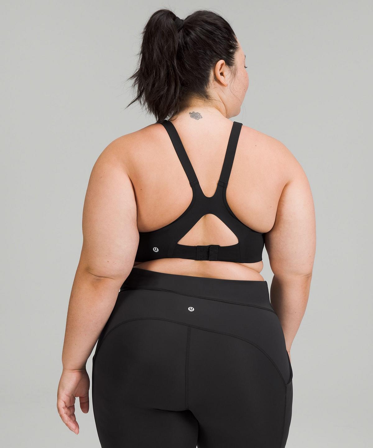 Black Women Lululemon All Powered Up Sports Bra | AU_LuLu97520