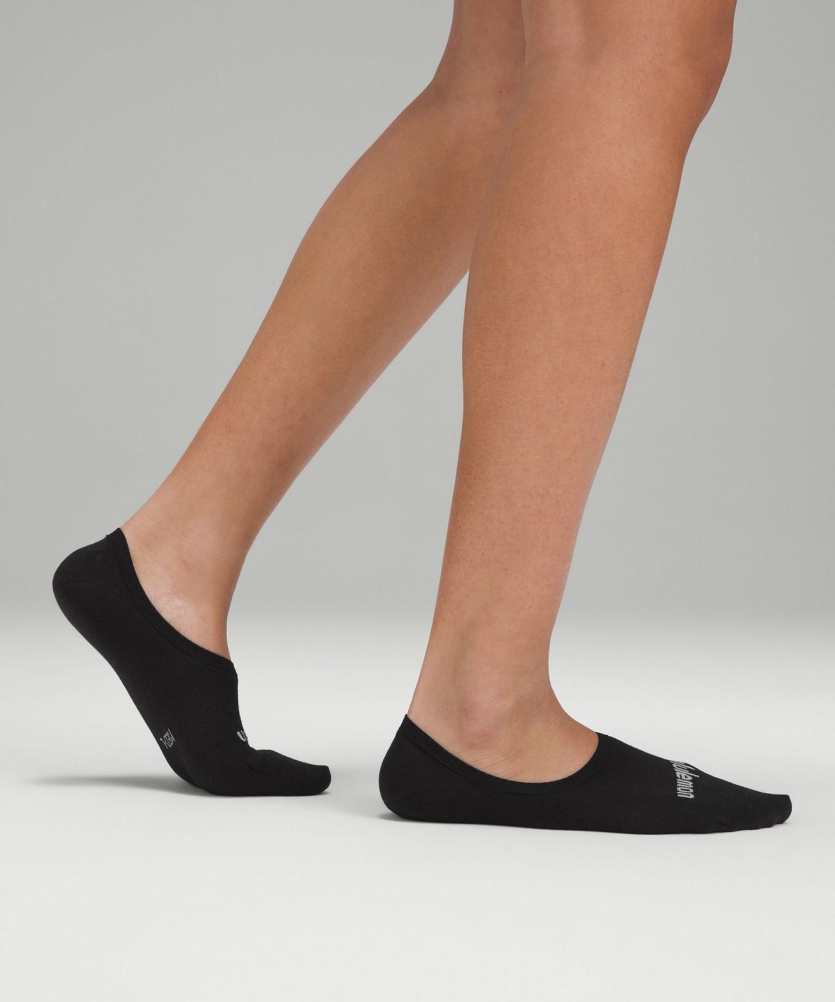 Black Women Lululemon Daily Stride Comfort No-Show Socks | AU_LuLu84920