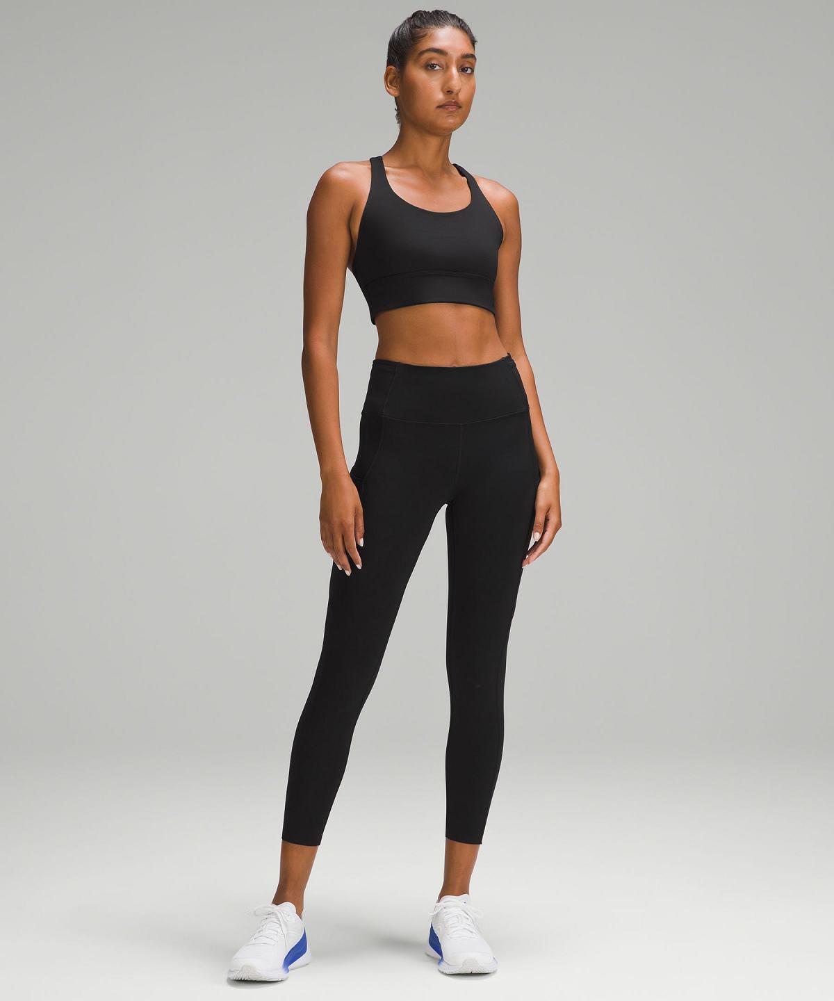 Black Women Lululemon Fast and Free High-Rise Tight 25" Leggings | AU_LuLu91640