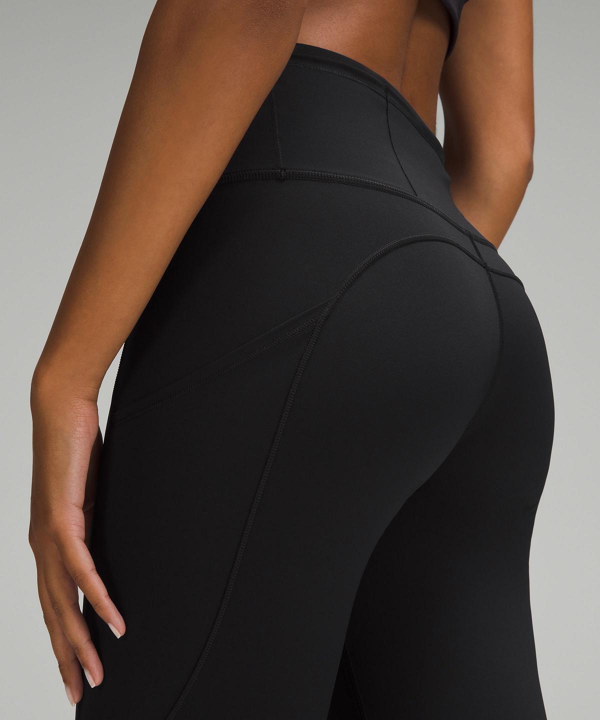 Black Women Lululemon Fast and Free High-Rise Tight 25" Leggings | AU_LuLu91640