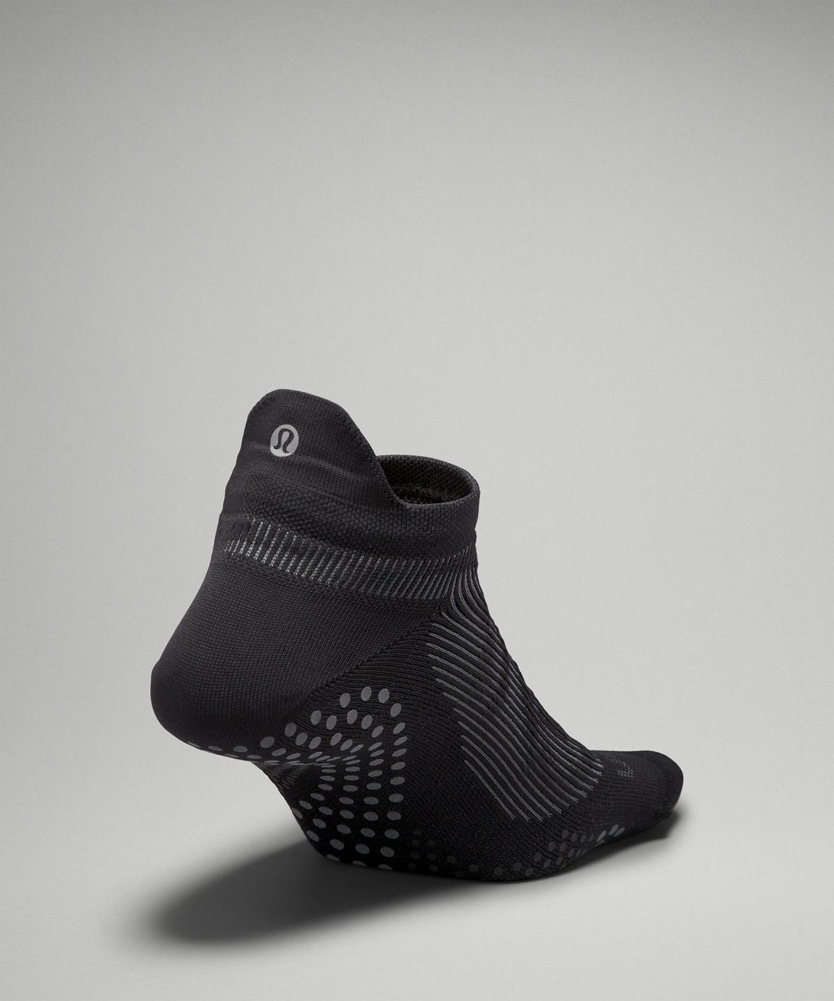 Black Women Lululemon Find Your Balance Studio Tab Socks | AU_LuLu82349