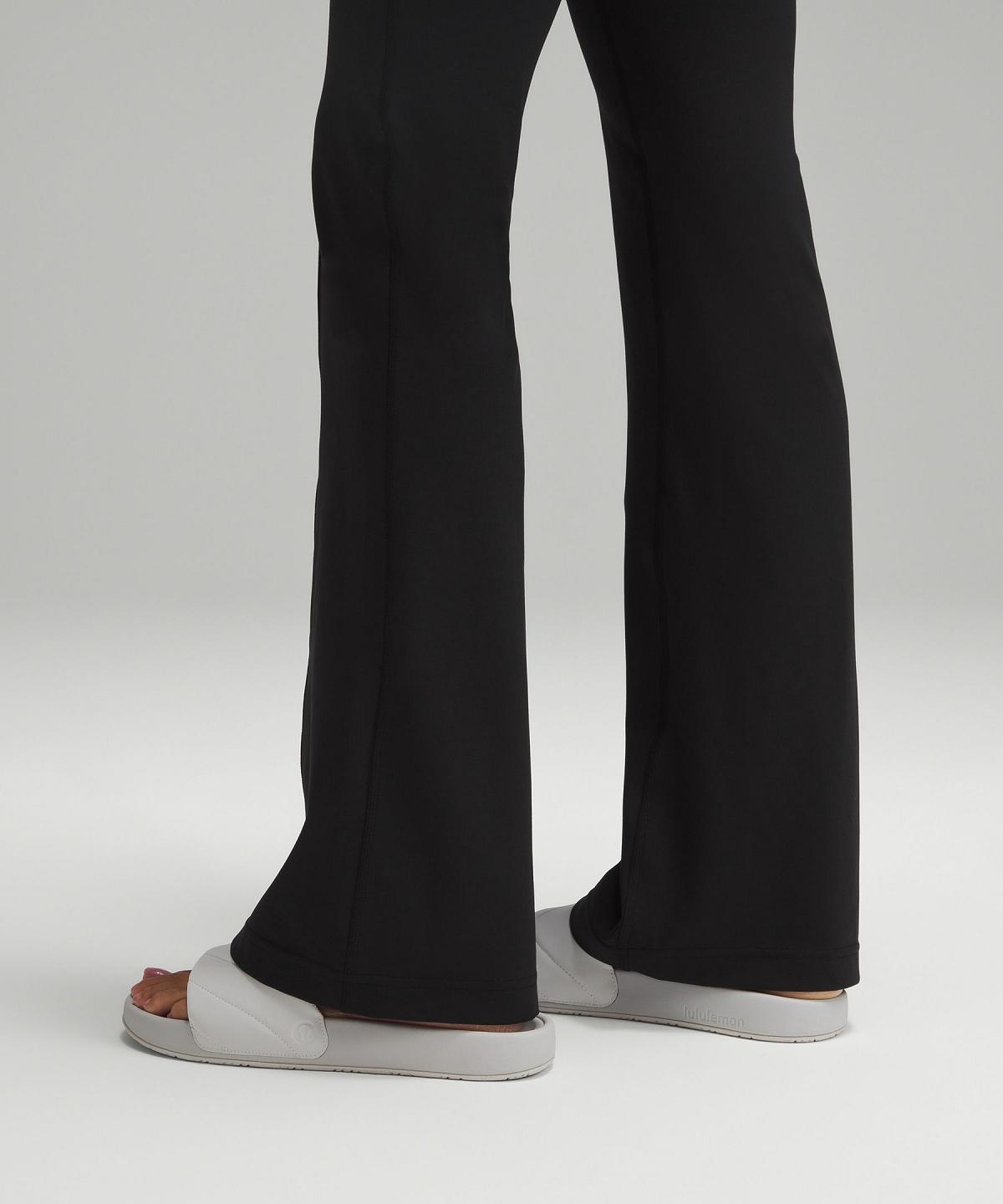 Black Women Lululemon Groove High-Rise Flared Pant with Pockets 32.5" Leggings | AU_LuLu84751