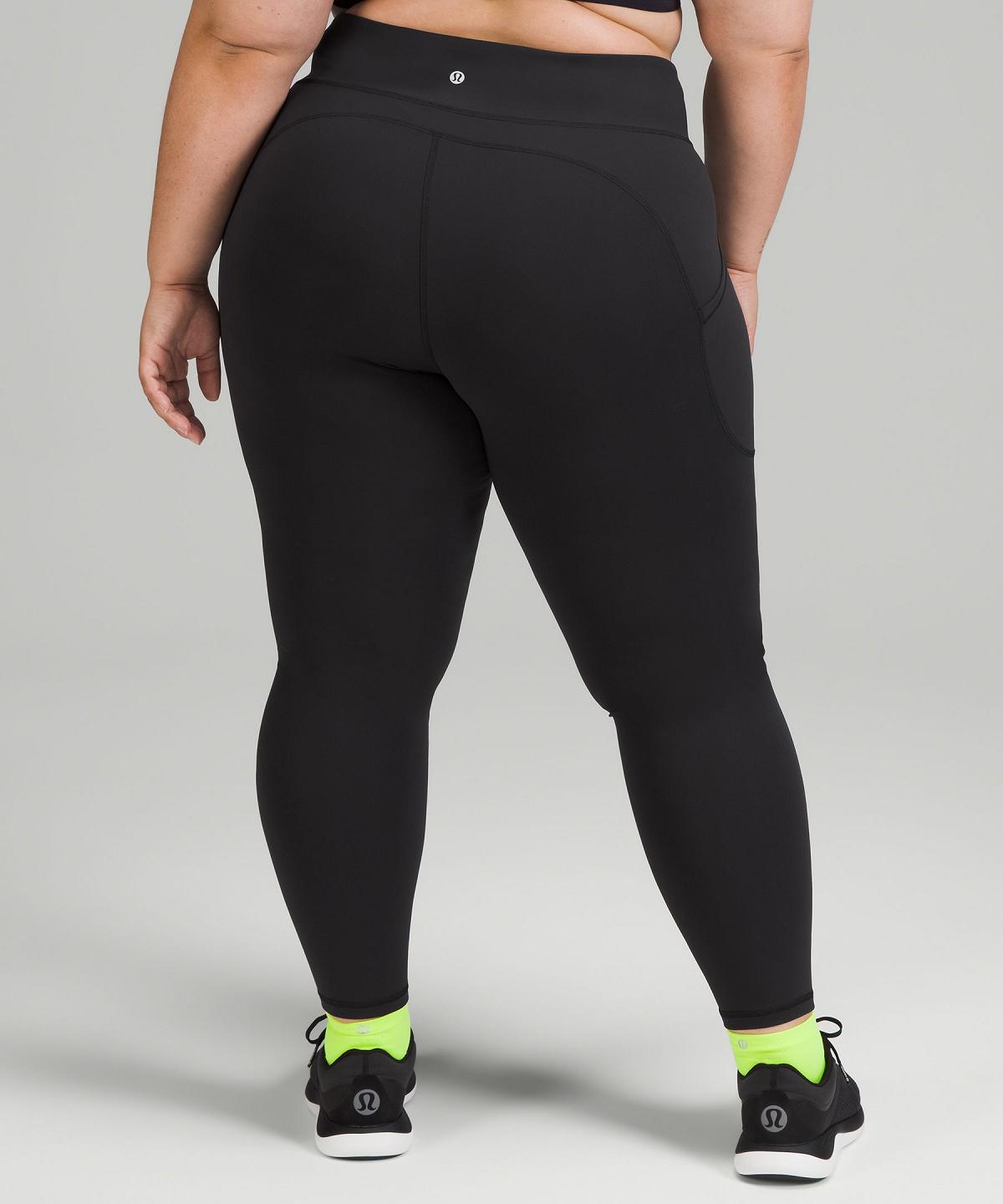 Black Women Lululemon Invigorate High-Rise Tight 25" Leggings | AU_LuLu24383