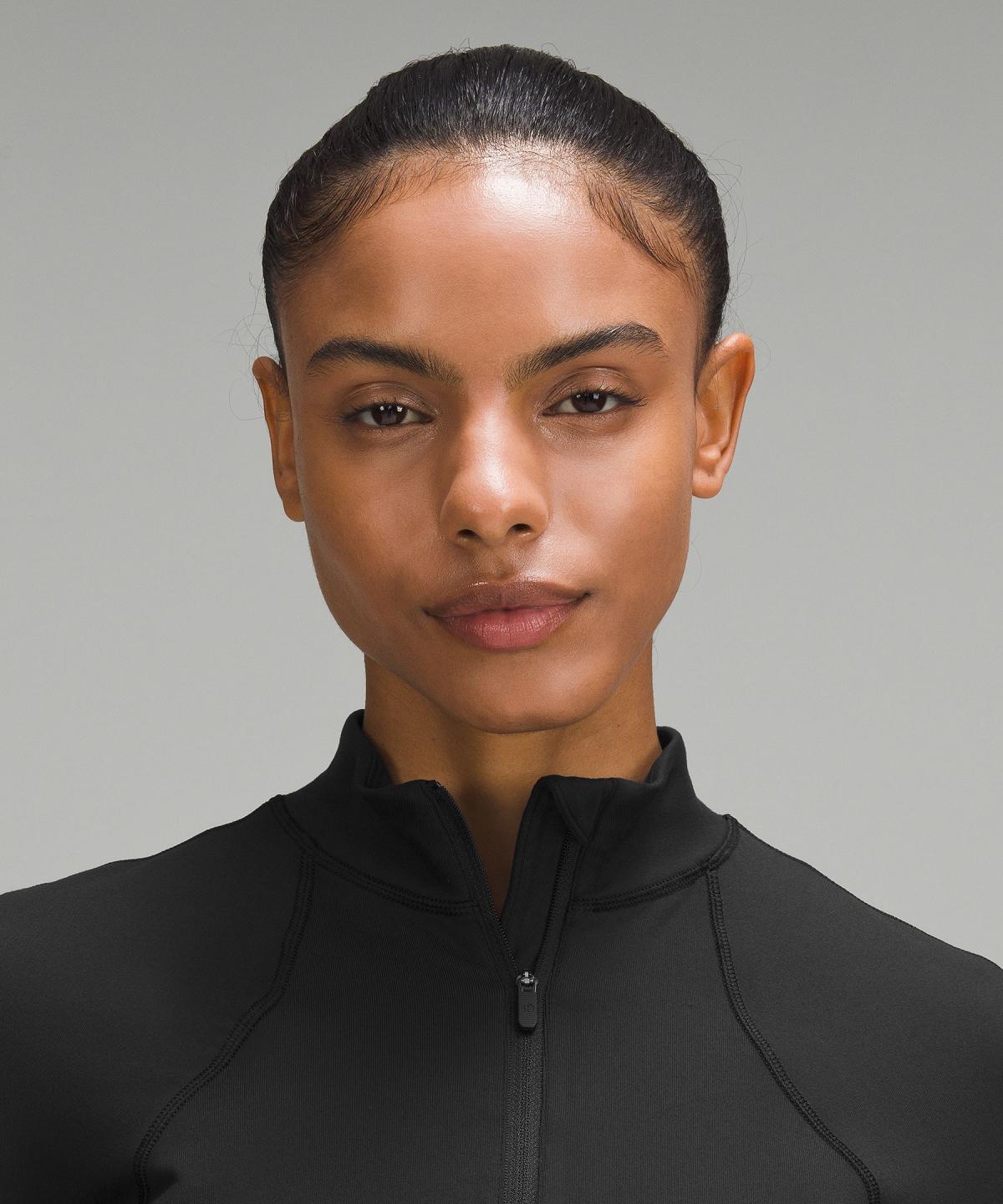 Black Women Lululemon It's Rulu Half Zip Hoodies & Sweatshirts | AU_LuLu76775