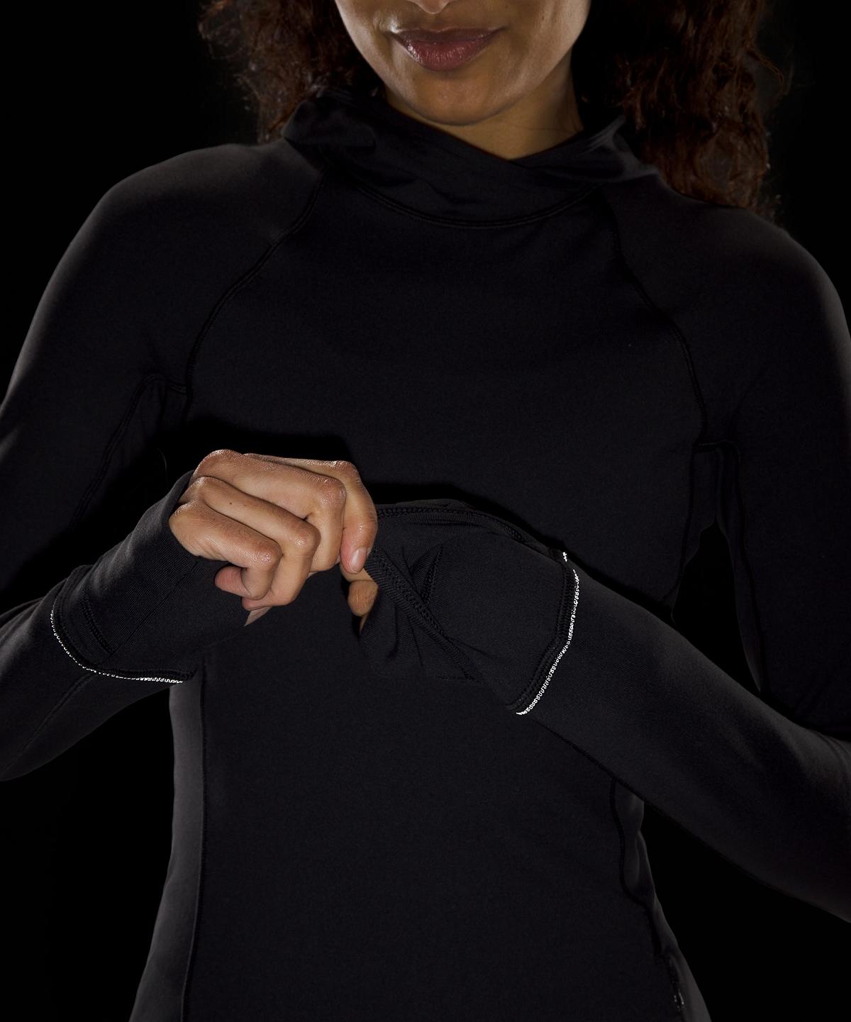 Black Women Lululemon It's Rulu Long-Sleeve Hoodies & Sweatshirts | AU_LuLu49777