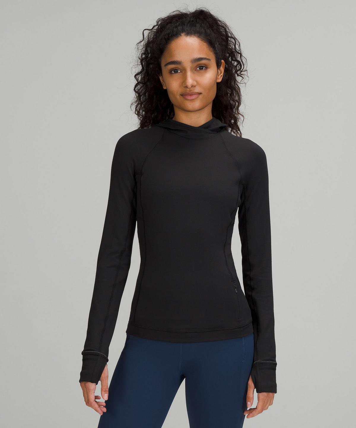 Black Women Lululemon It's Rulu Long-Sleeve Hoodies & Sweatshirts | AU_LuLu49777