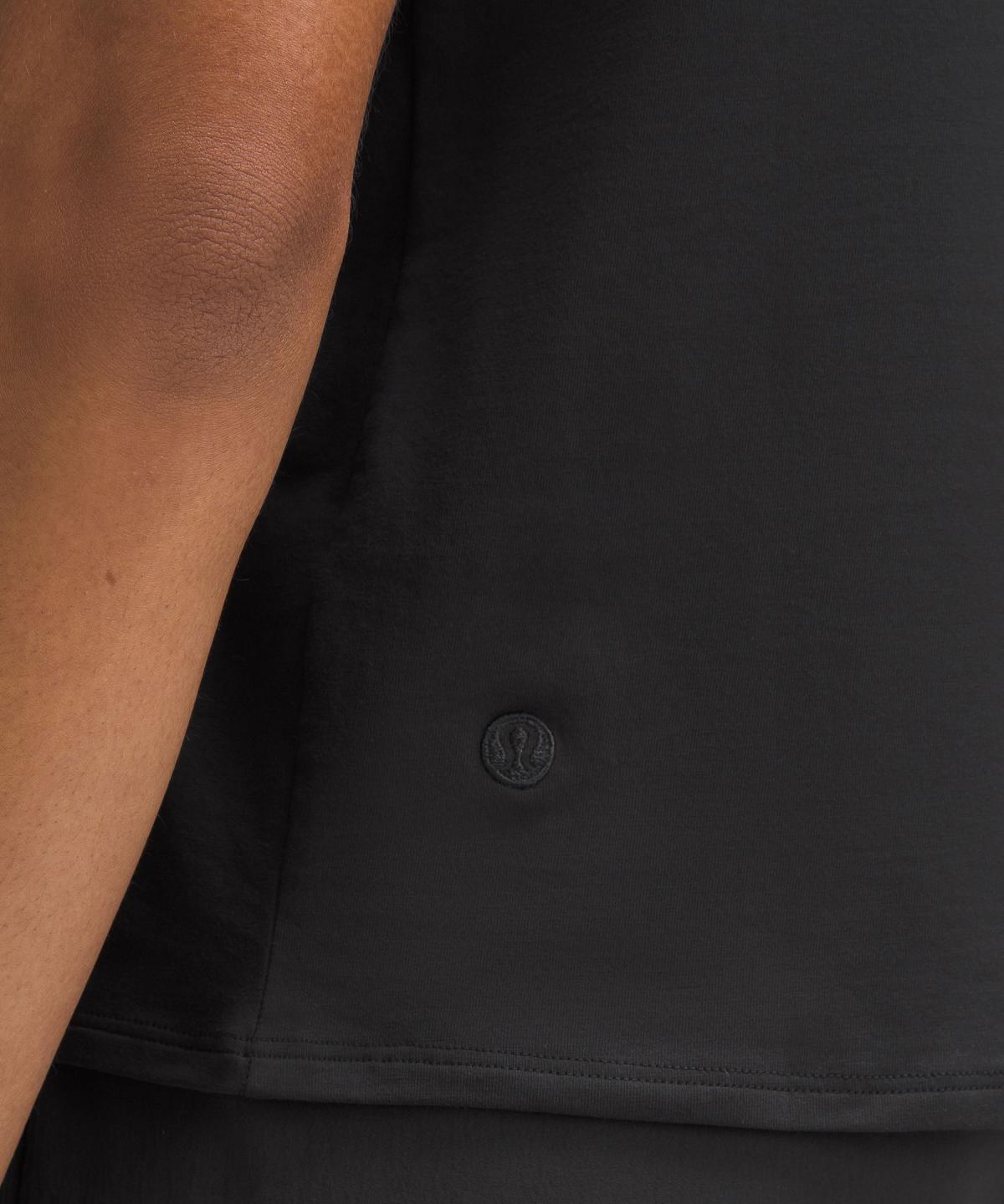 Black Women Lululemon Off-The-Shoulder Cotton T Shirts | AU_LuLu59364