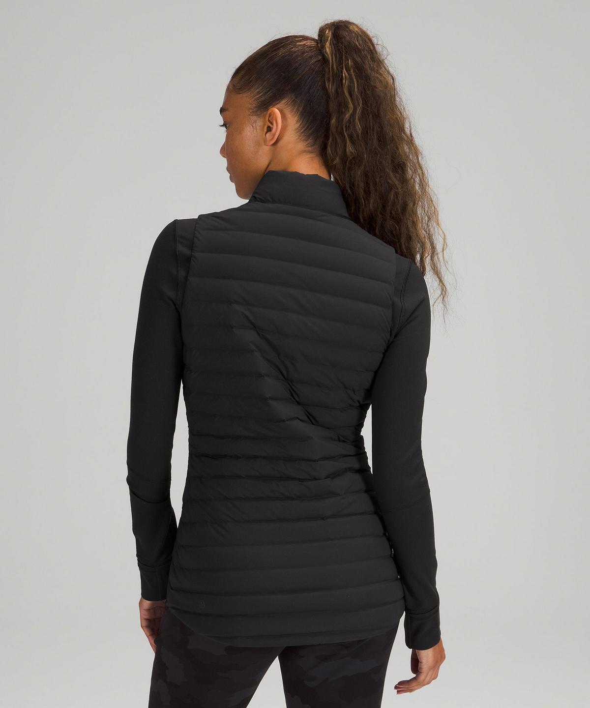 Black Women Lululemon Pack It Down Vest Coats & Jackets | AU_LuLu81676