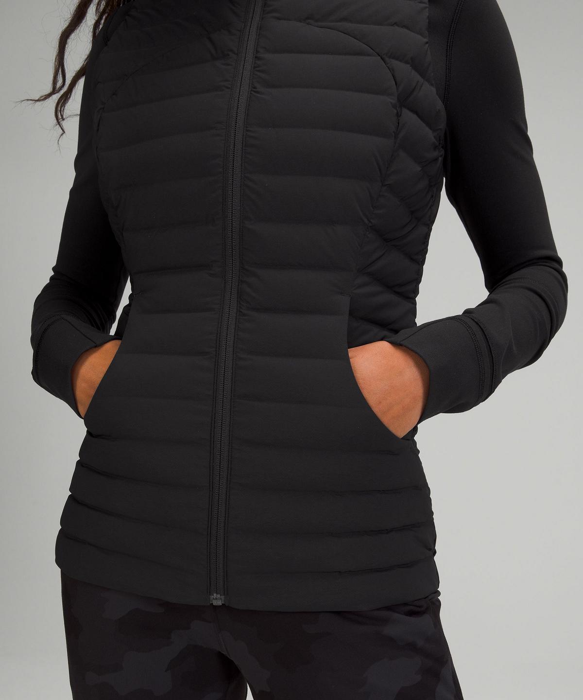 Black Women Lululemon Pack It Down Vest Coats & Jackets | AU_LuLu81676