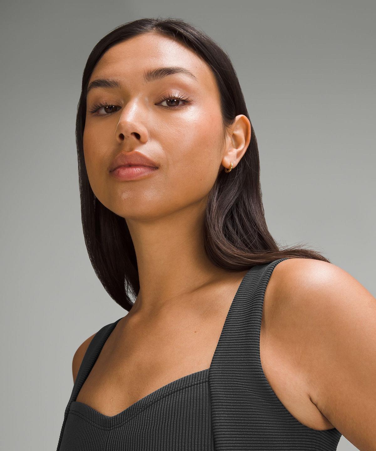 Black Women Lululemon Ribbed Softstreme Sweetheart Tank Top | AU_LuLu96979