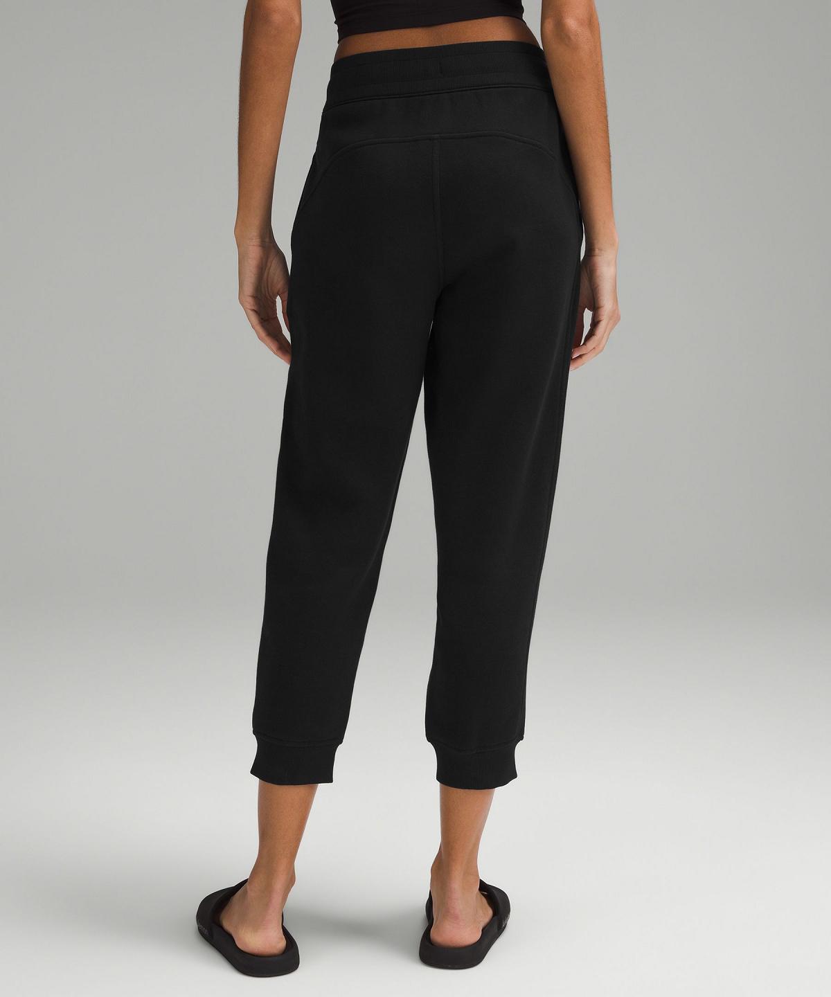 Black Women Lululemon Scuba High-Rise Cropped Joggers | AU_LuLu20229