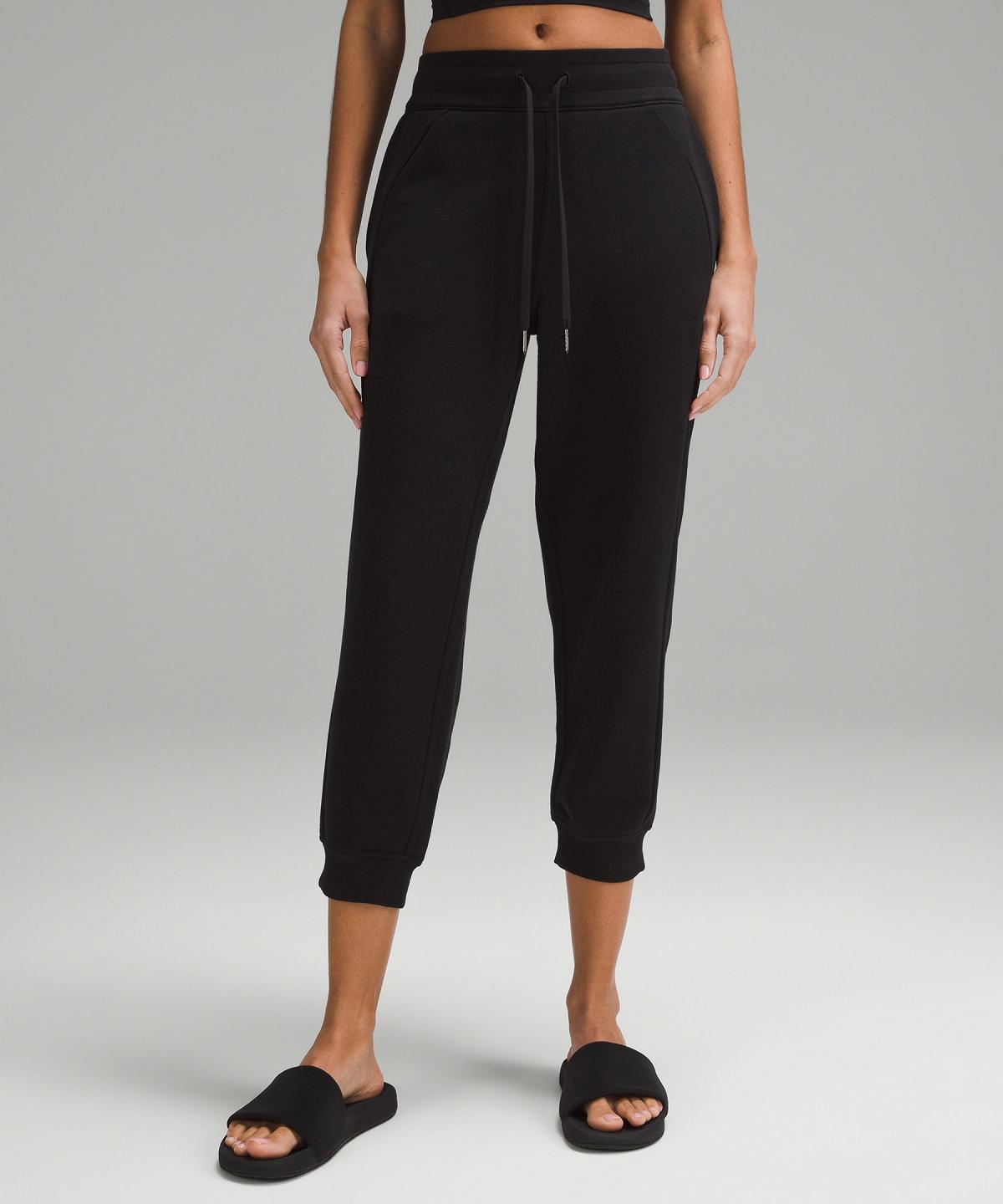 Black Women Lululemon Scuba High-Rise Cropped Joggers | AU_LuLu20229