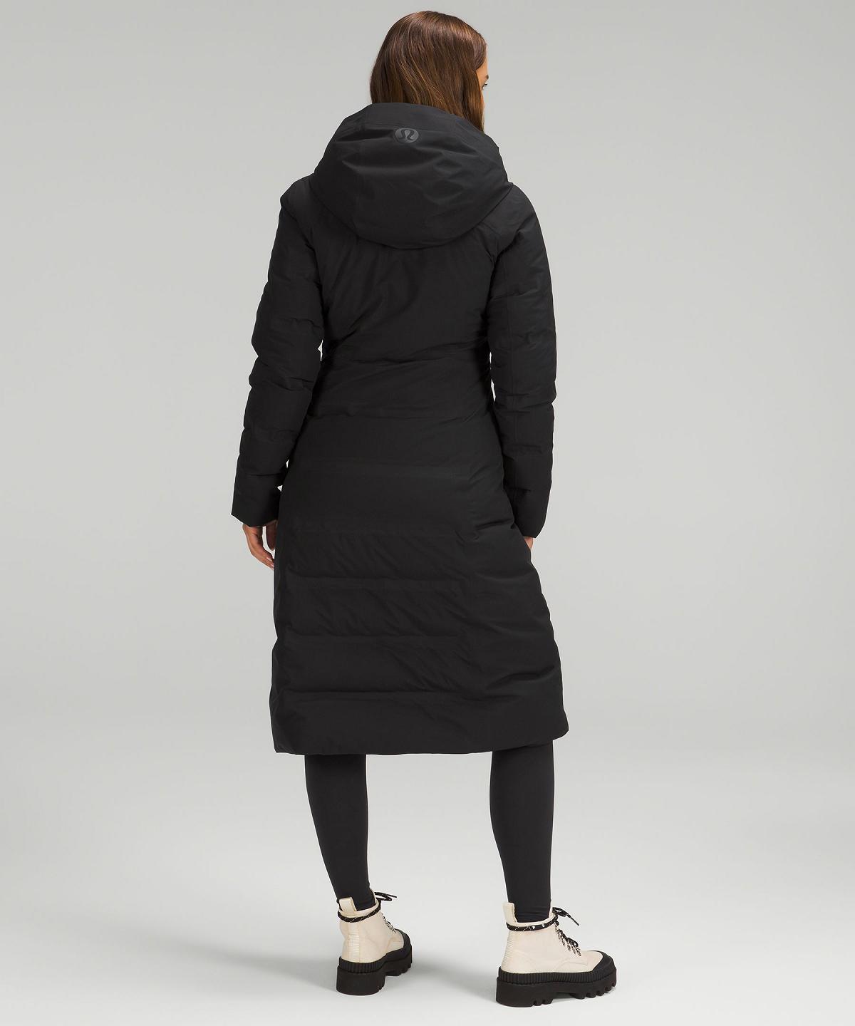 Black Women Lululemon Sleet Street Long Coats & Jackets | AU_LuLu76370