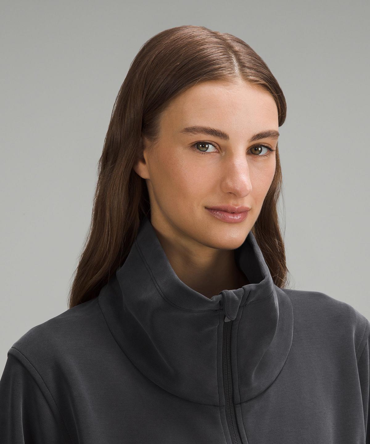 Black Women Lululemon Softstreme Cinch-Waist Jacket Hoodies & Sweatshirts | AU_LuLu63298