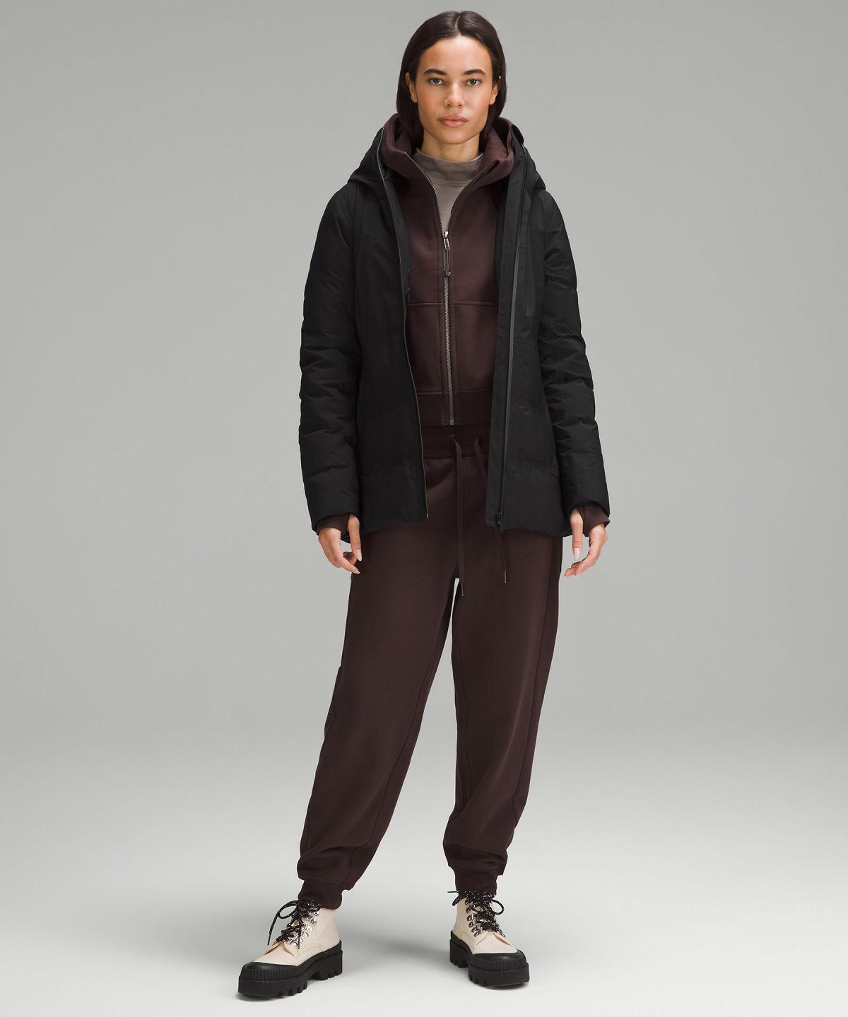 Black Women Lululemon StretchSeal Sleet Street Coats & Jackets | AU_LuLu15347