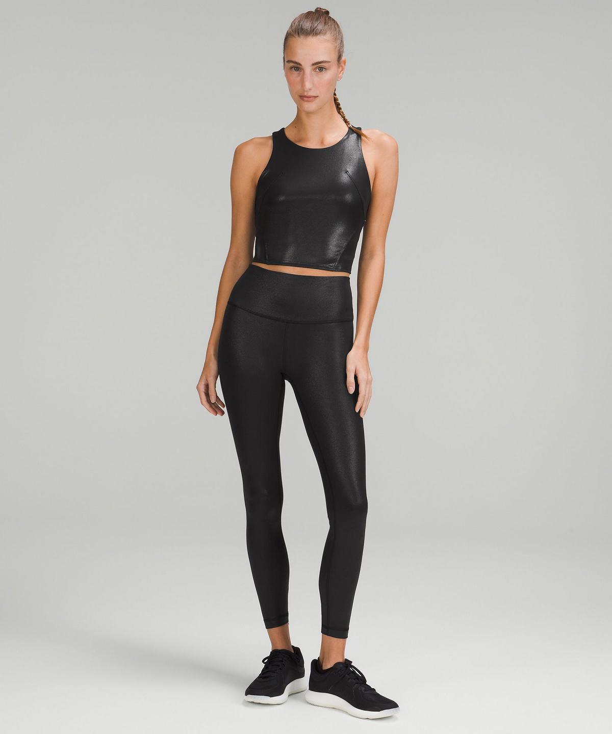 Black Women Lululemon Wunder Train High-Rise Tight 25" Leggings | AU_LuLu72621