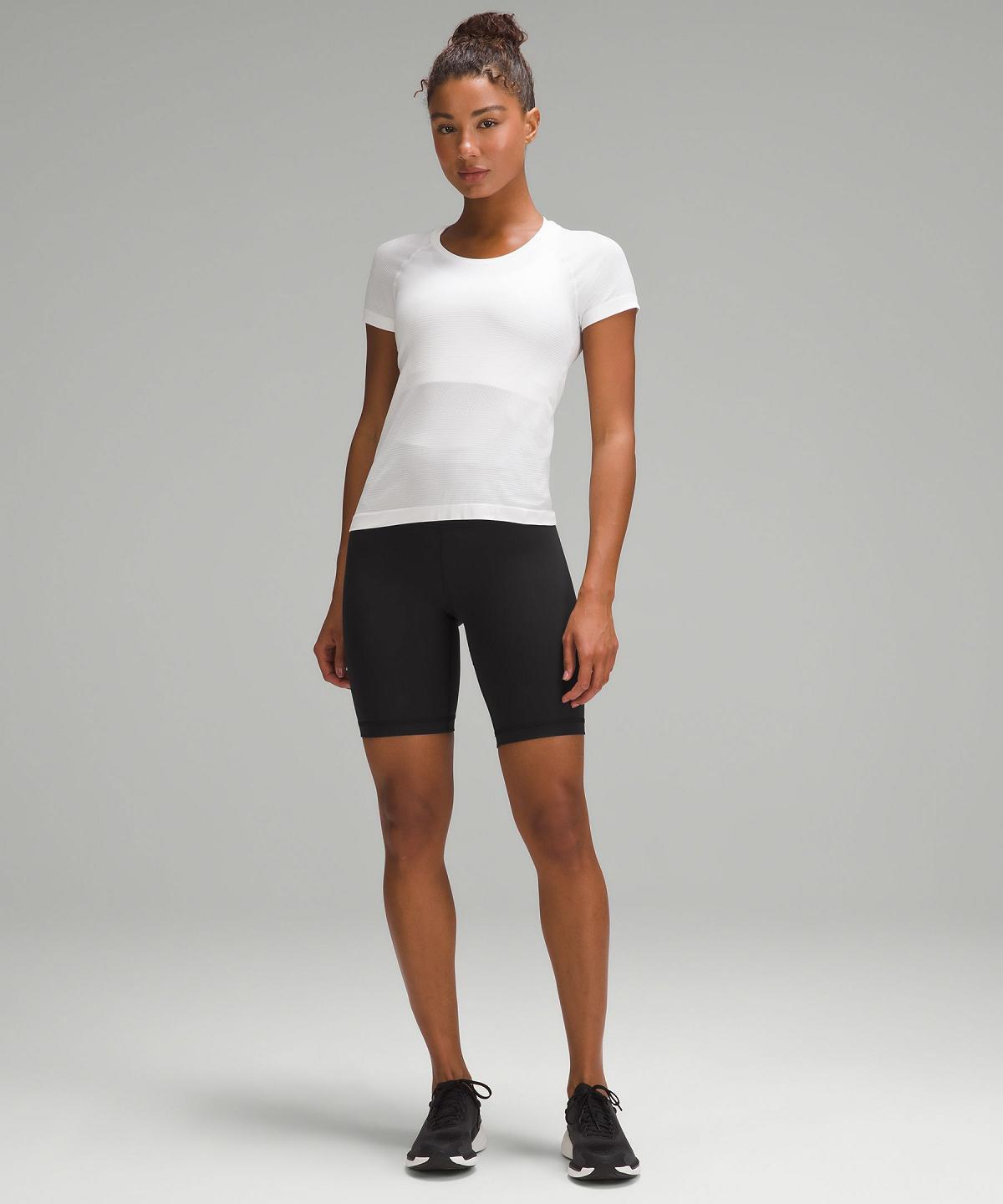 Black Women Lululemon Wunder Train High-Rise 8" Shorts | AU_LuLu31139