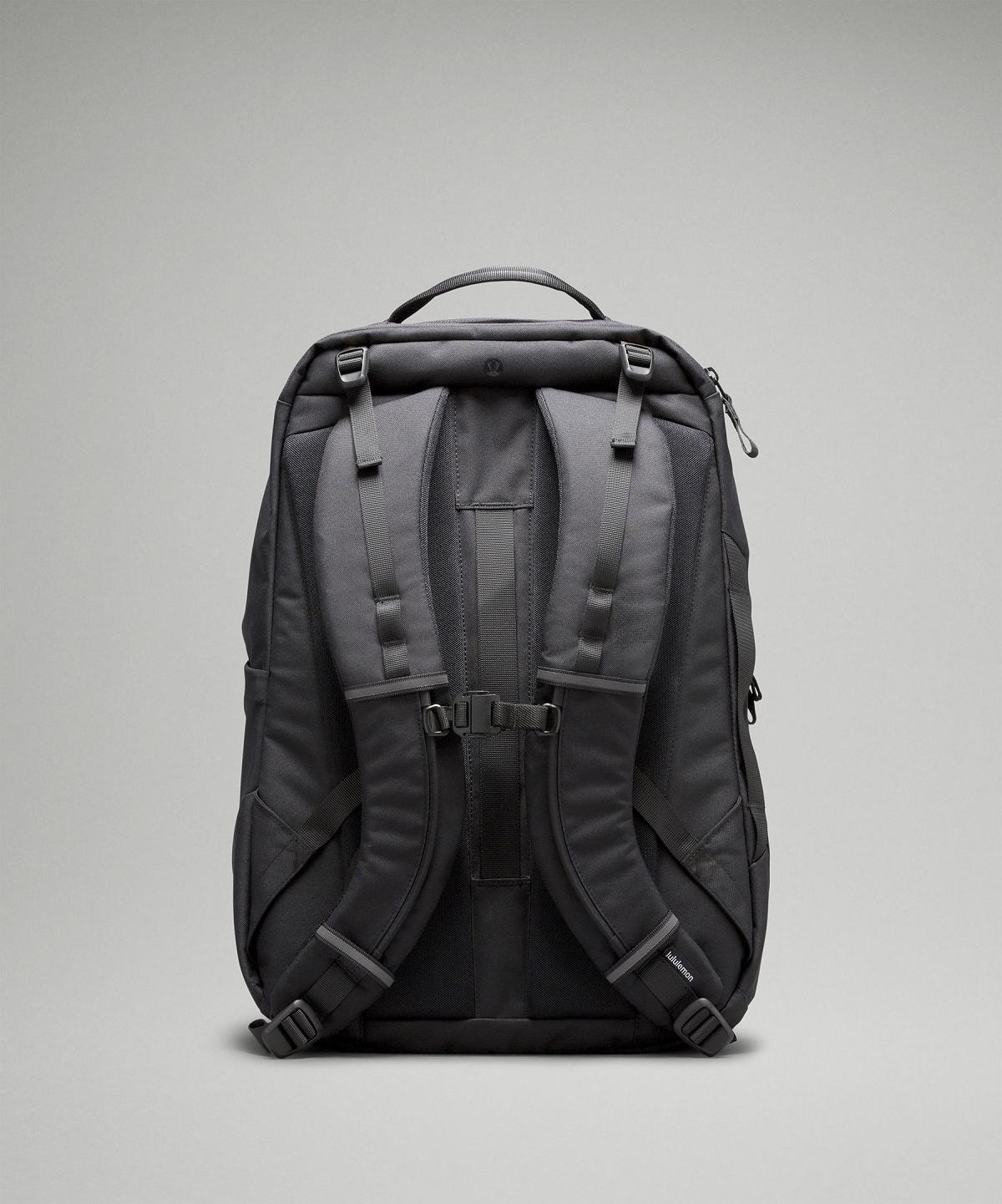 Black / Grey Bag Lululemon Triple-Zip 28L Backpacks | AU_LuLu14632