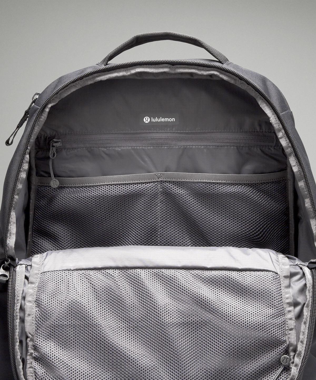 Black / Grey Bag Lululemon Triple-Zip 28L Backpacks | AU_LuLu14632