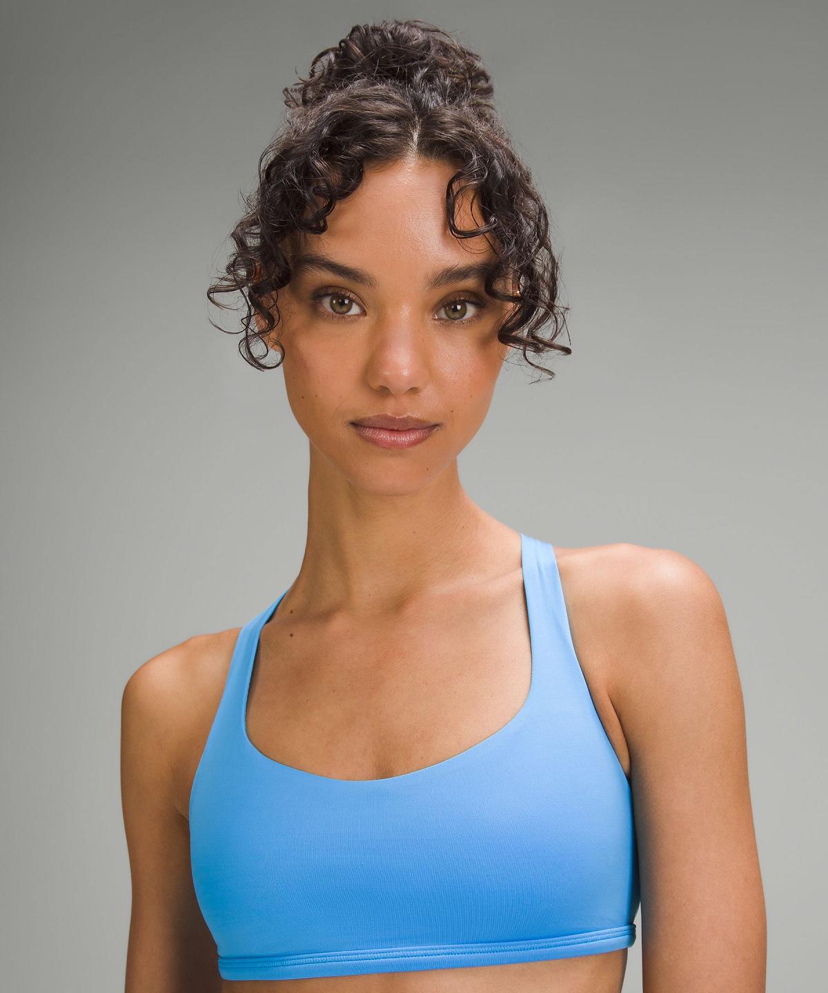 Blue Light Women Lululemon Free to Be - Wild Sports Bra | AU_LuLu48867