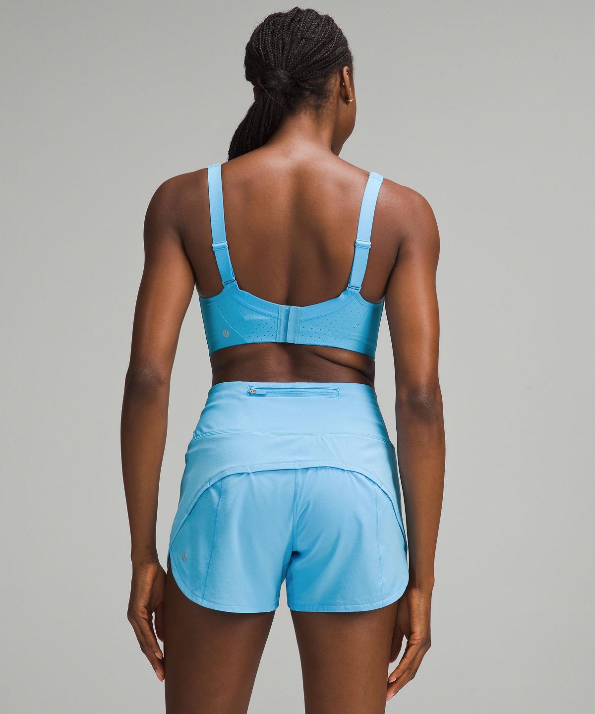 Blue Light Women Lululemon Run Times Sports Bra | AU_LuLu92703