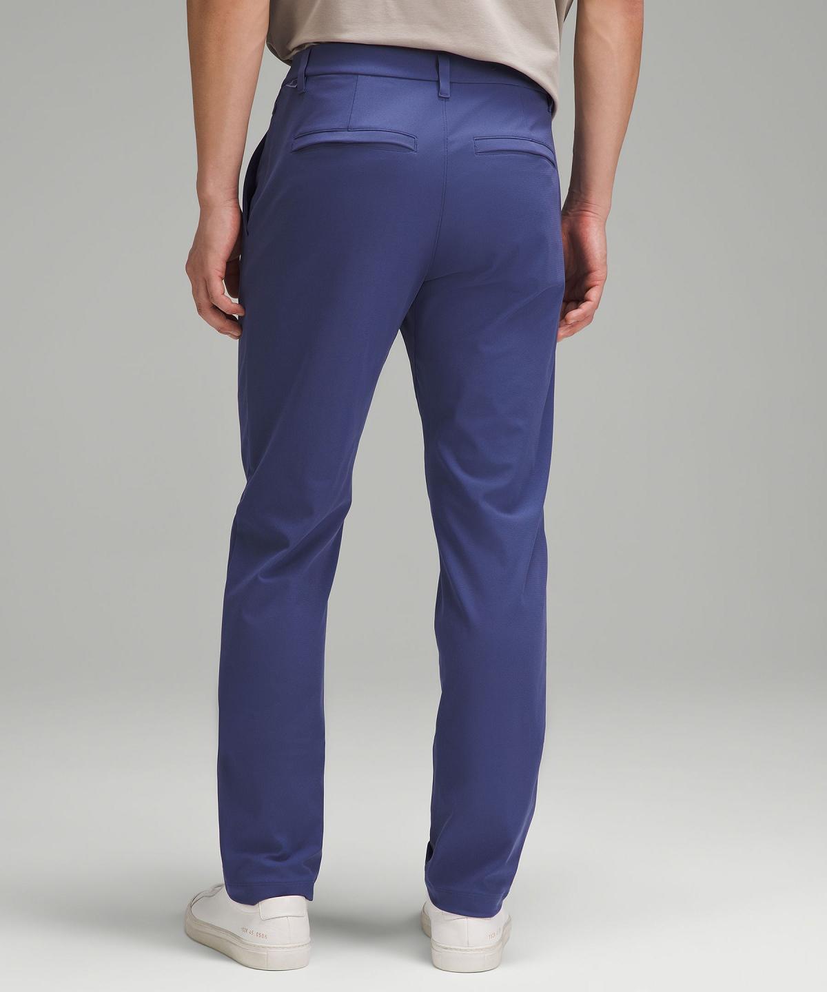 Blue Men Lululemon ABC Classic-Fit 30"L Trousers | AU_LuLu43025