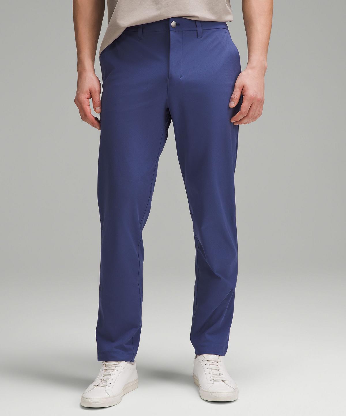 Blue Men Lululemon ABC Classic-Fit 30"L Trousers | AU_LuLu43025