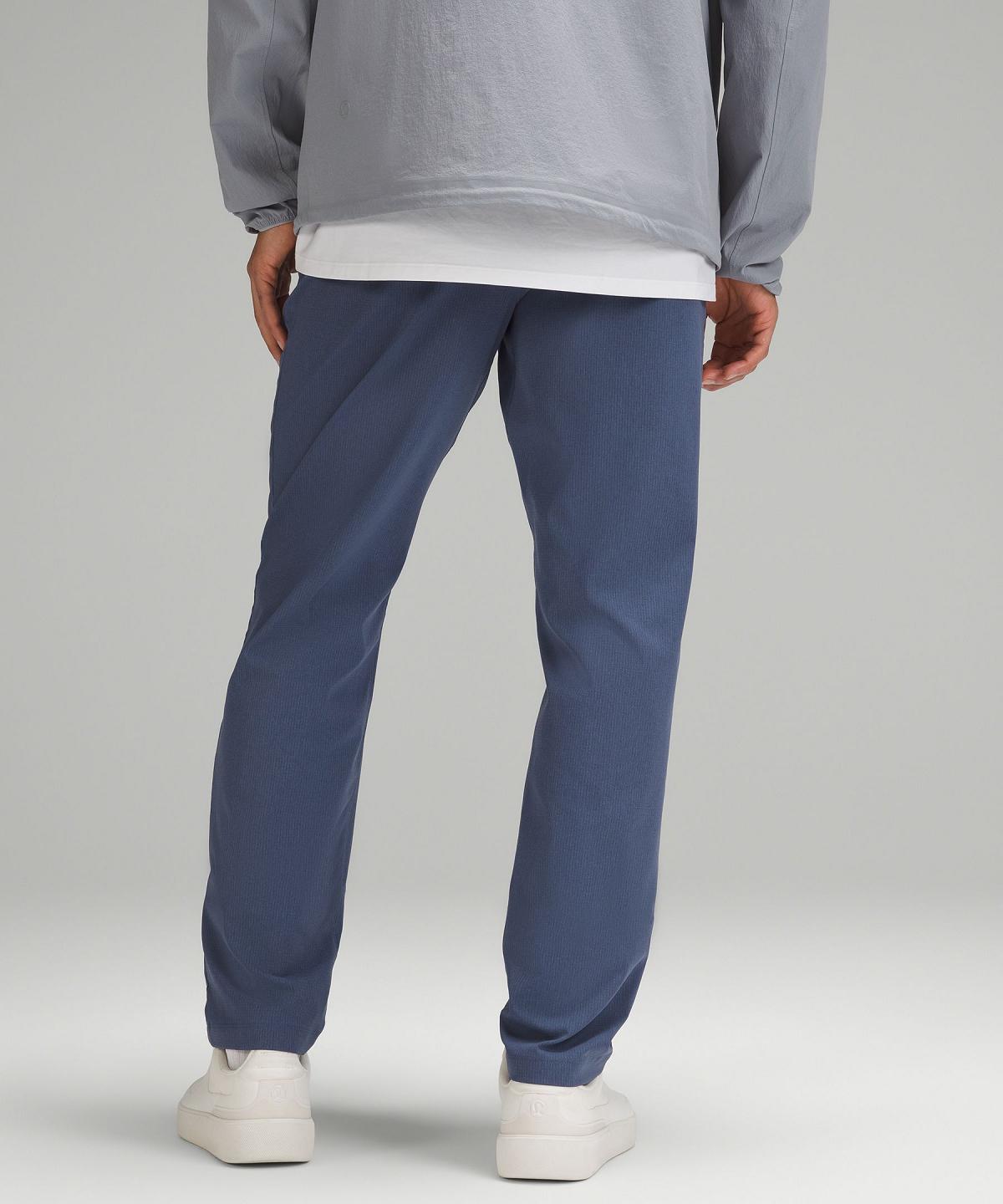 Blue Men Lululemon ABC Classic-Fit 34"L Trousers | AU_LuLu83350