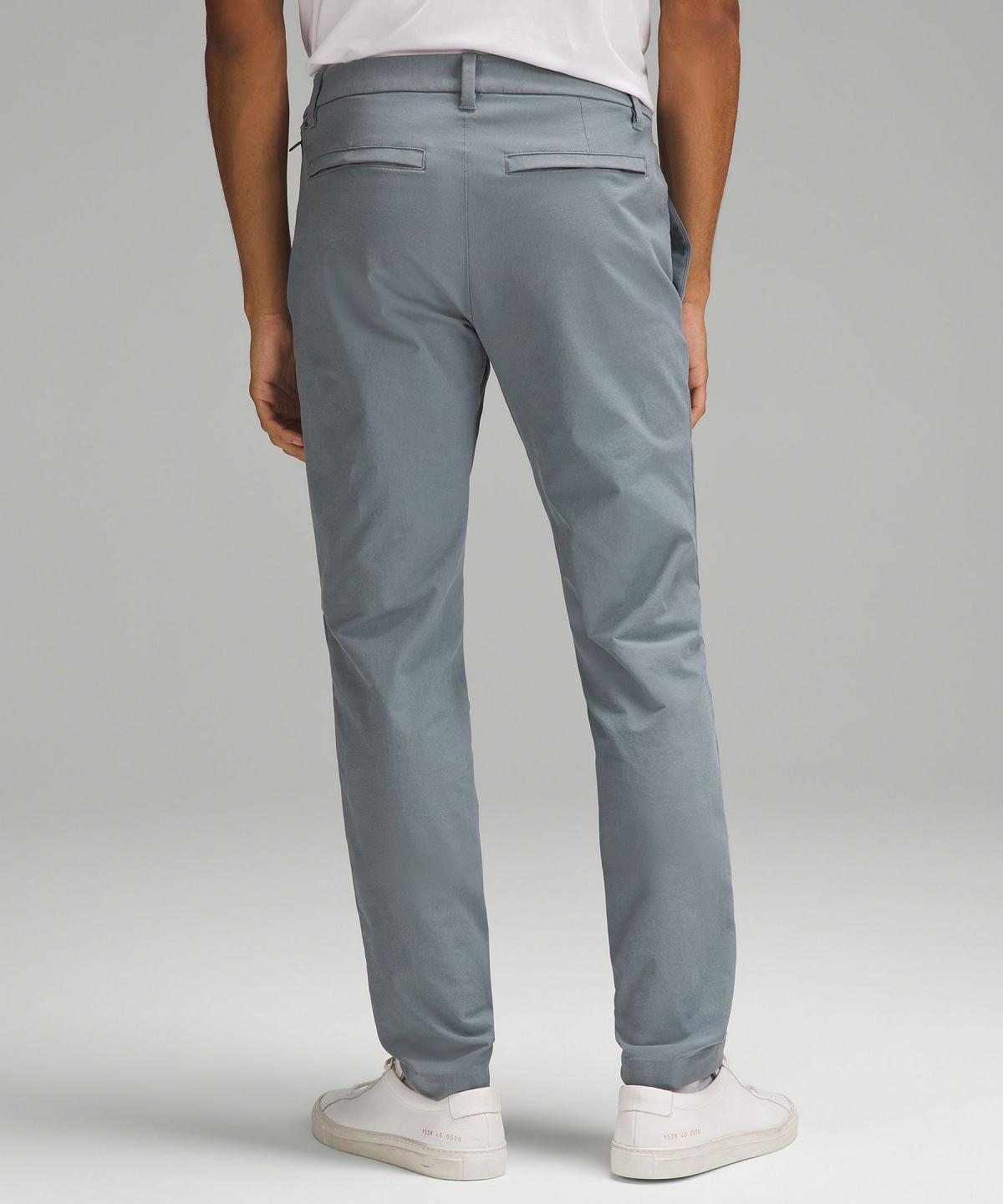 Blue Men Lululemon ABC Slim-Fit 30"L Trousers | AU_LuLu83934