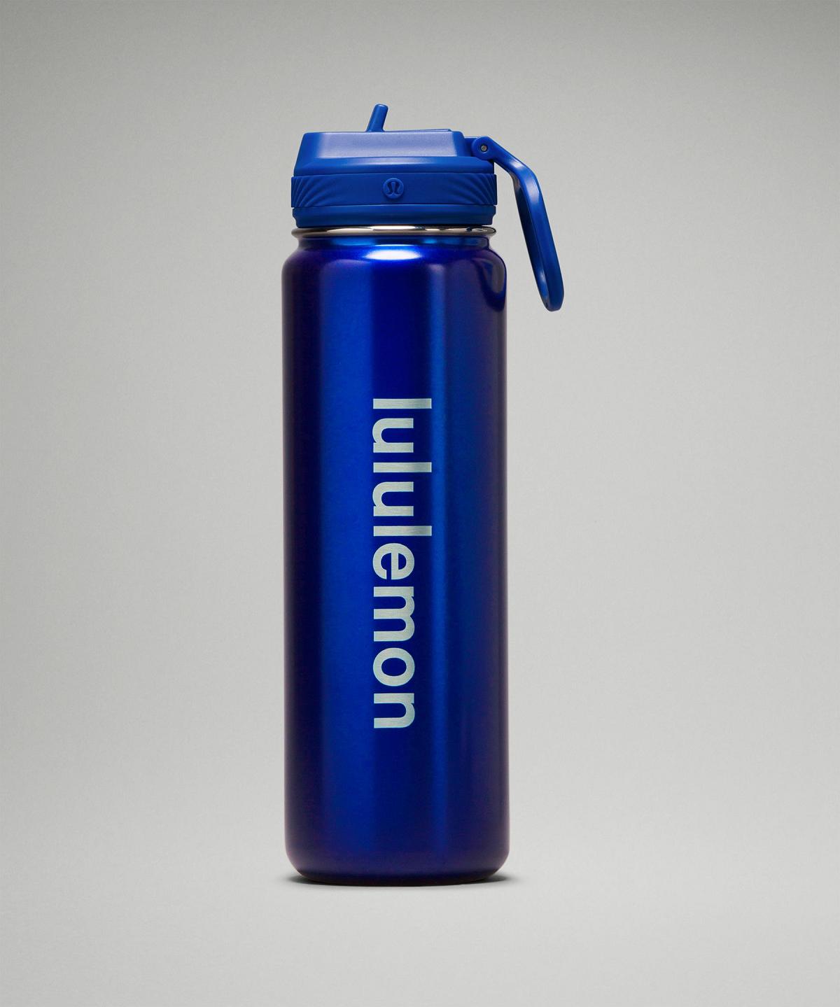 Blue Men Lululemon Back to Life Sport Bottle 24oz Water Bottles | AU_LuLu39616