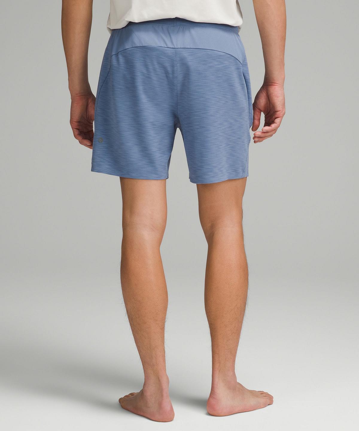 Blue Men Lululemon Balancer 6" Shorts | AU_LuLu96469