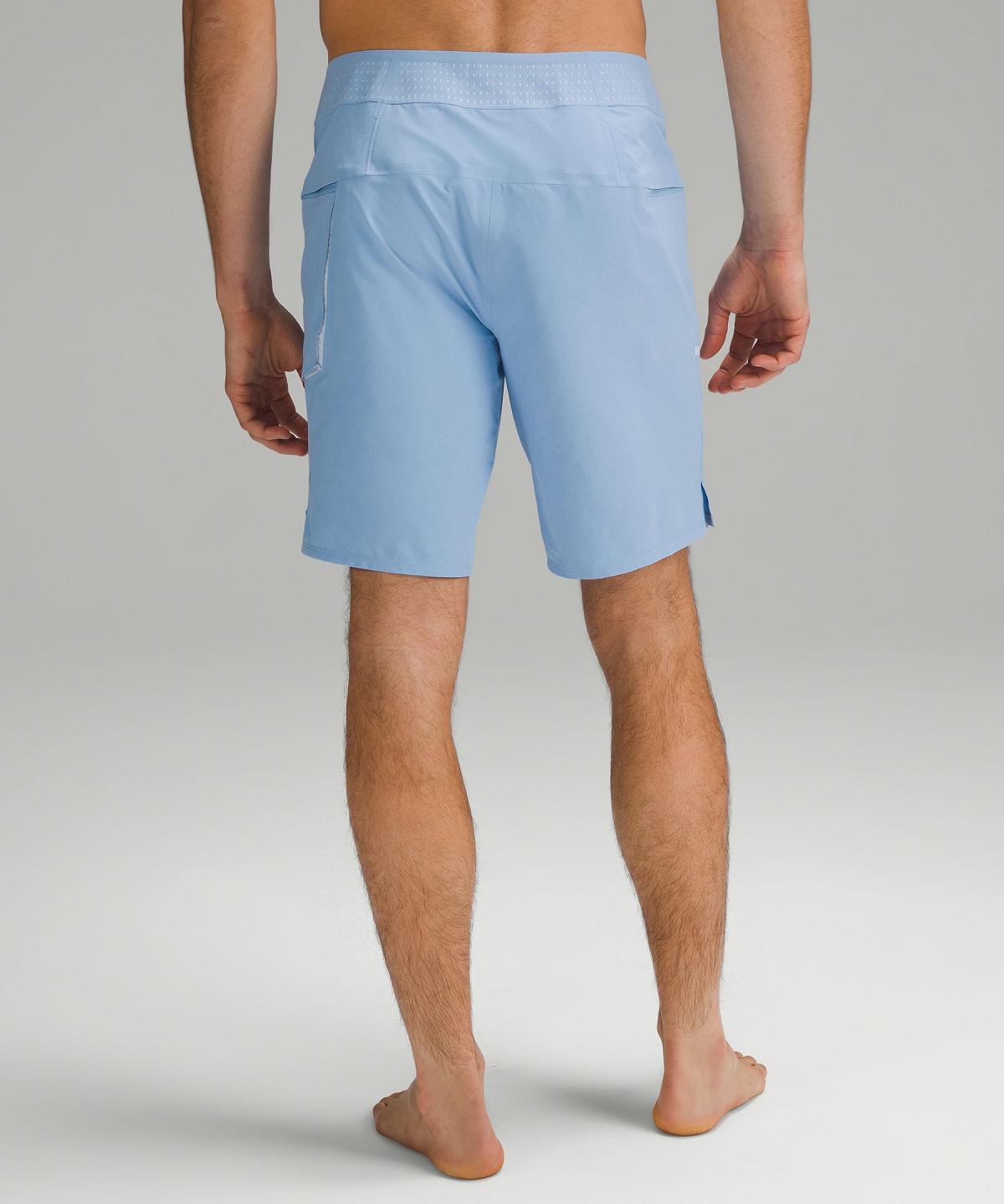 Blue Men Lululemon Current State Board Short 9" Swim Trunks | AU_LuLu21965