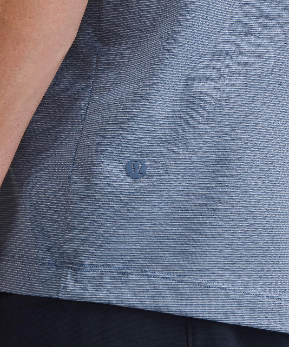 Blue Men Lululemon Evolution Short-Sleeve Polo Shirts | AU_LuLu16243