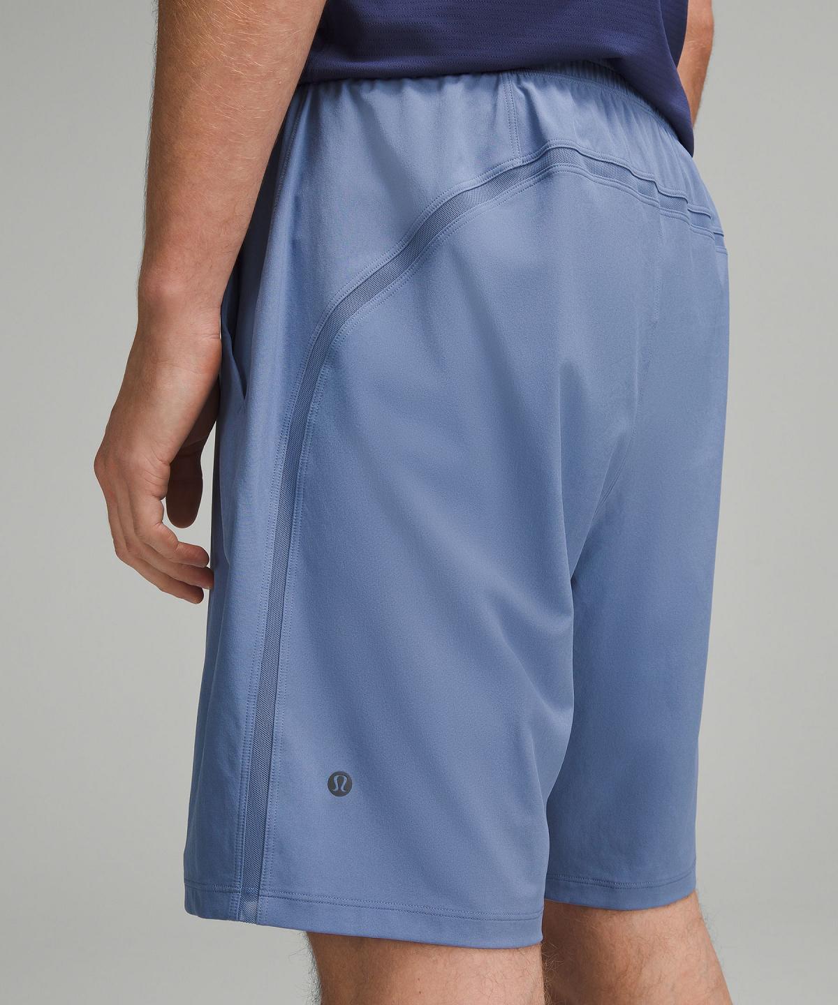 Blue Men Lululemon Pace Breaker Lined 9" Shorts | AU_LuLu95783