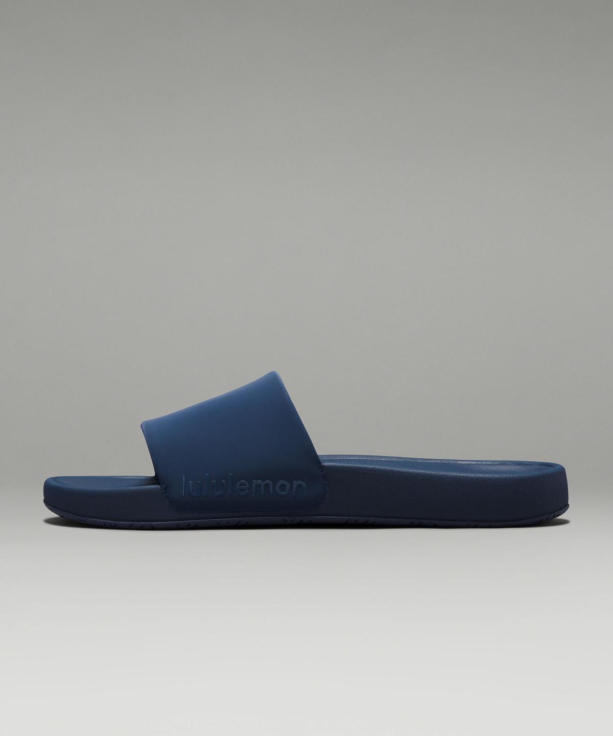 Blue Men Lululemon Restfeel Slide Shoes | AU_LuLu52993