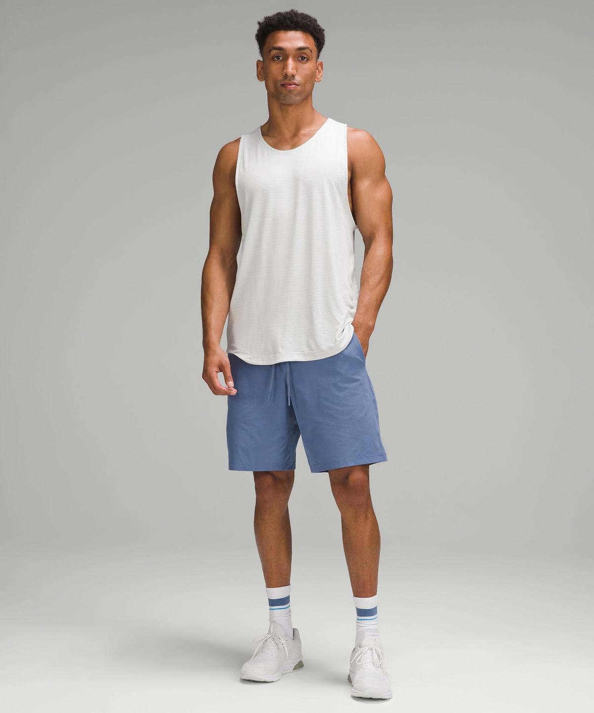 Blue Men Lululemon Zeroed In Linerless 9" Shorts | AU_LuLu39277